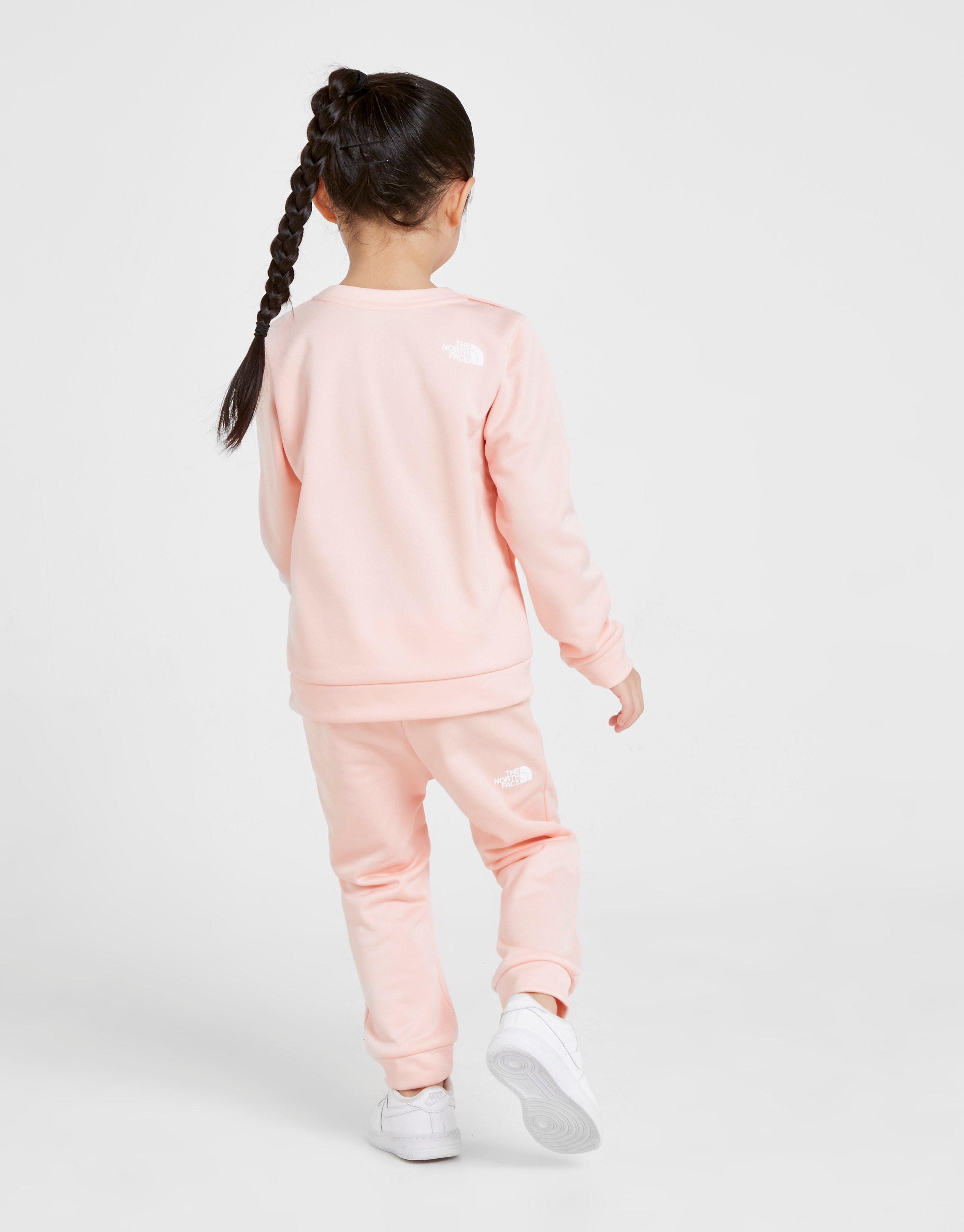 girls north face tracksuit