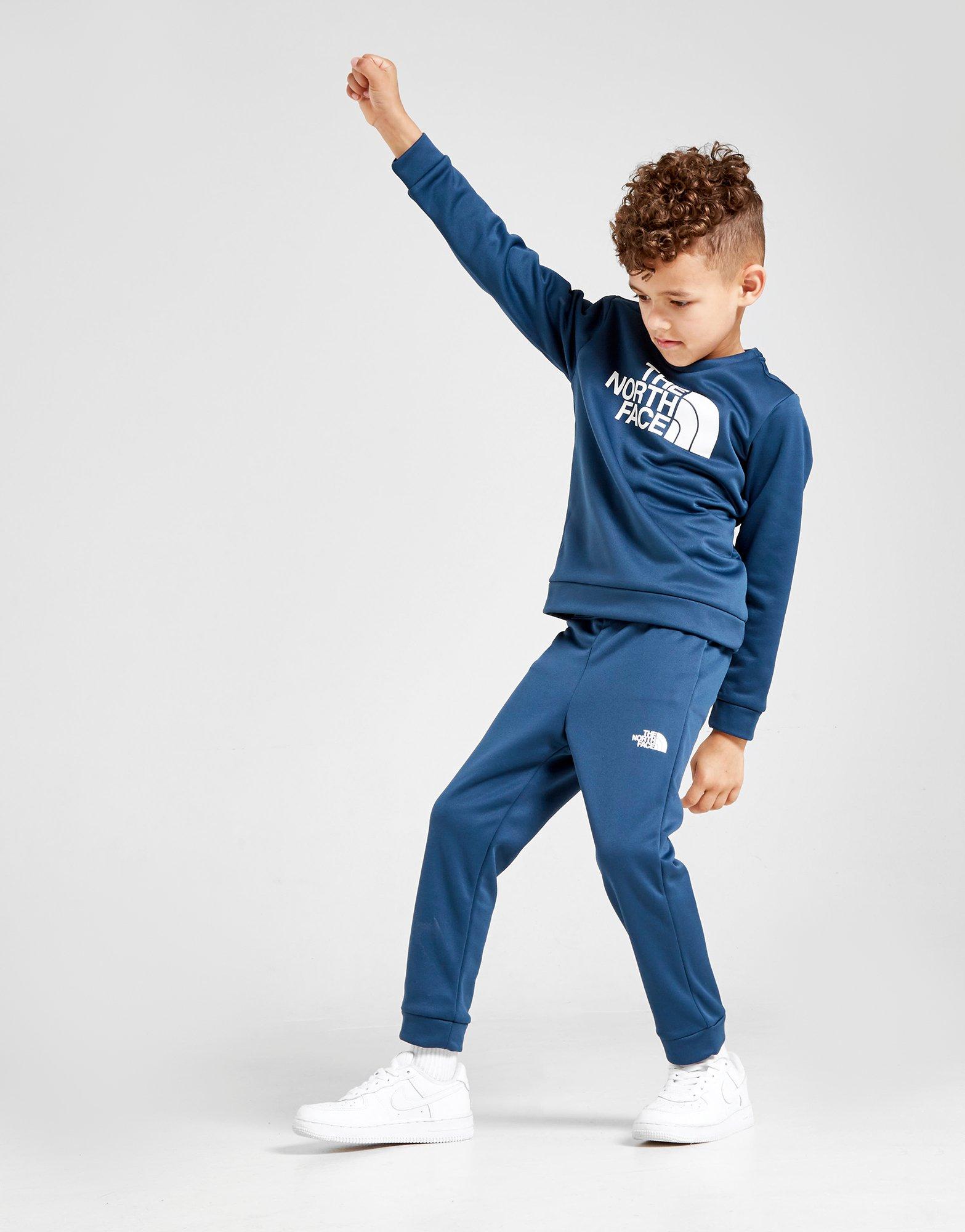 north face tracksuit for boys