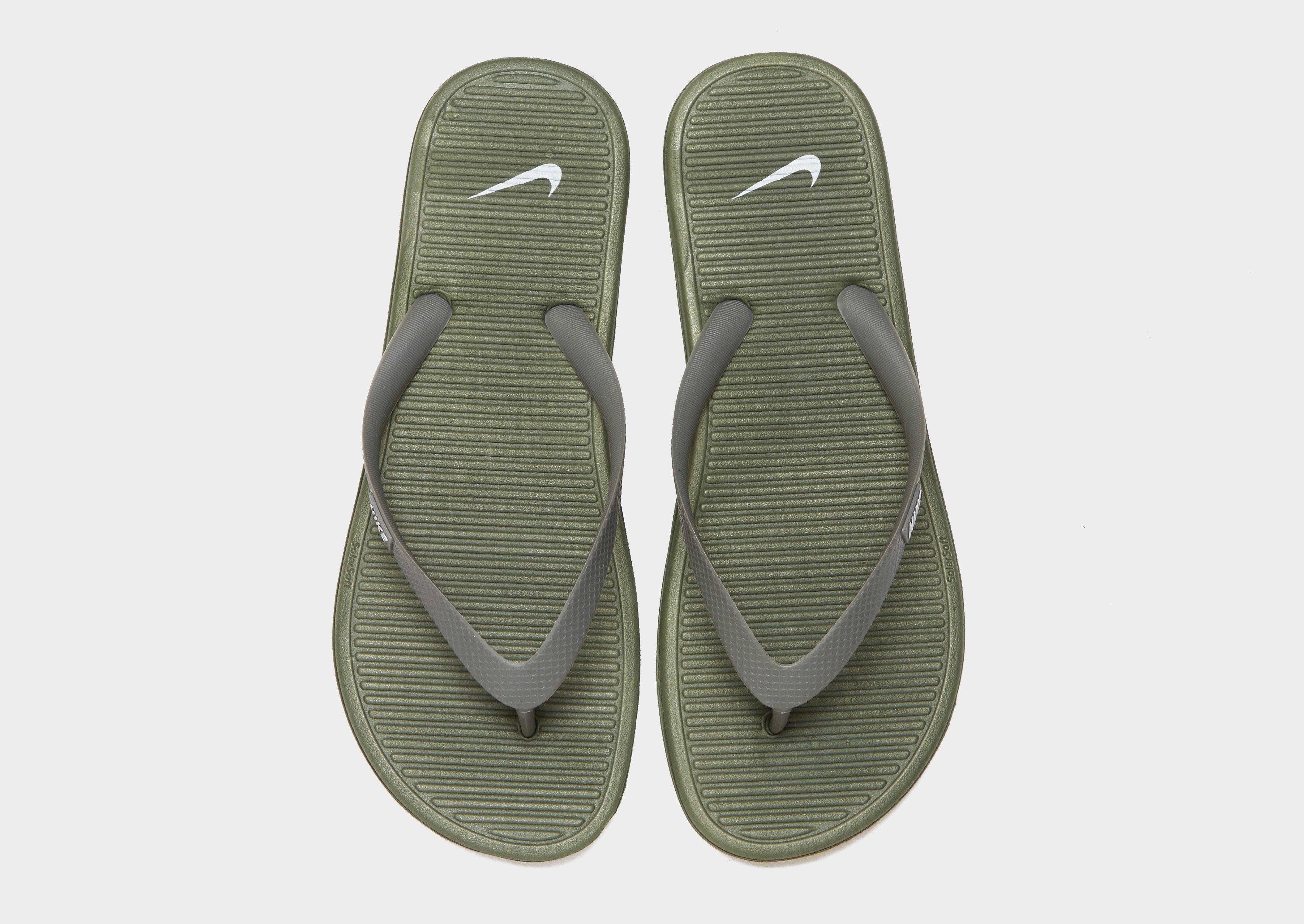 nike solarsoft ii men's flip flop