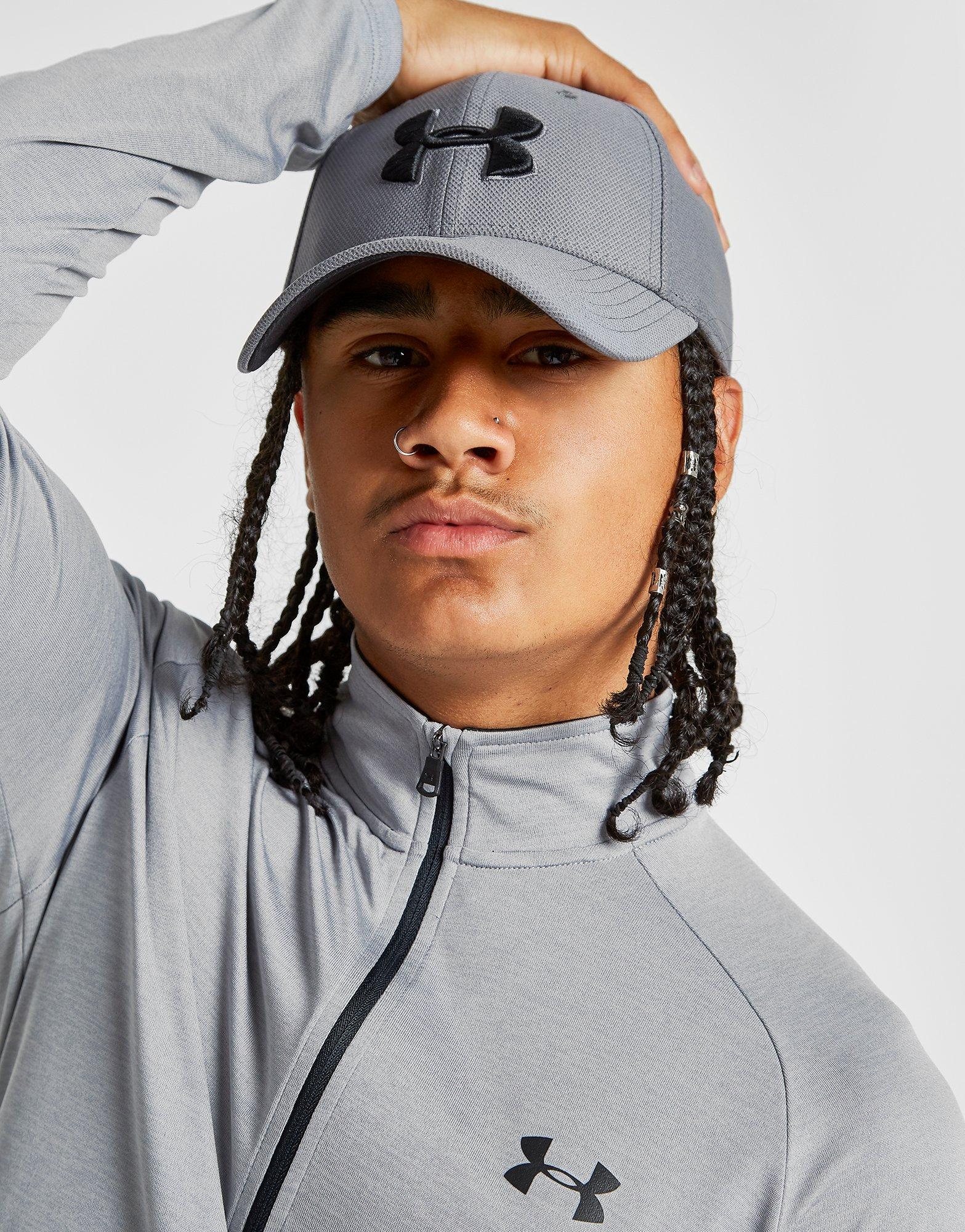 golf visor with hair