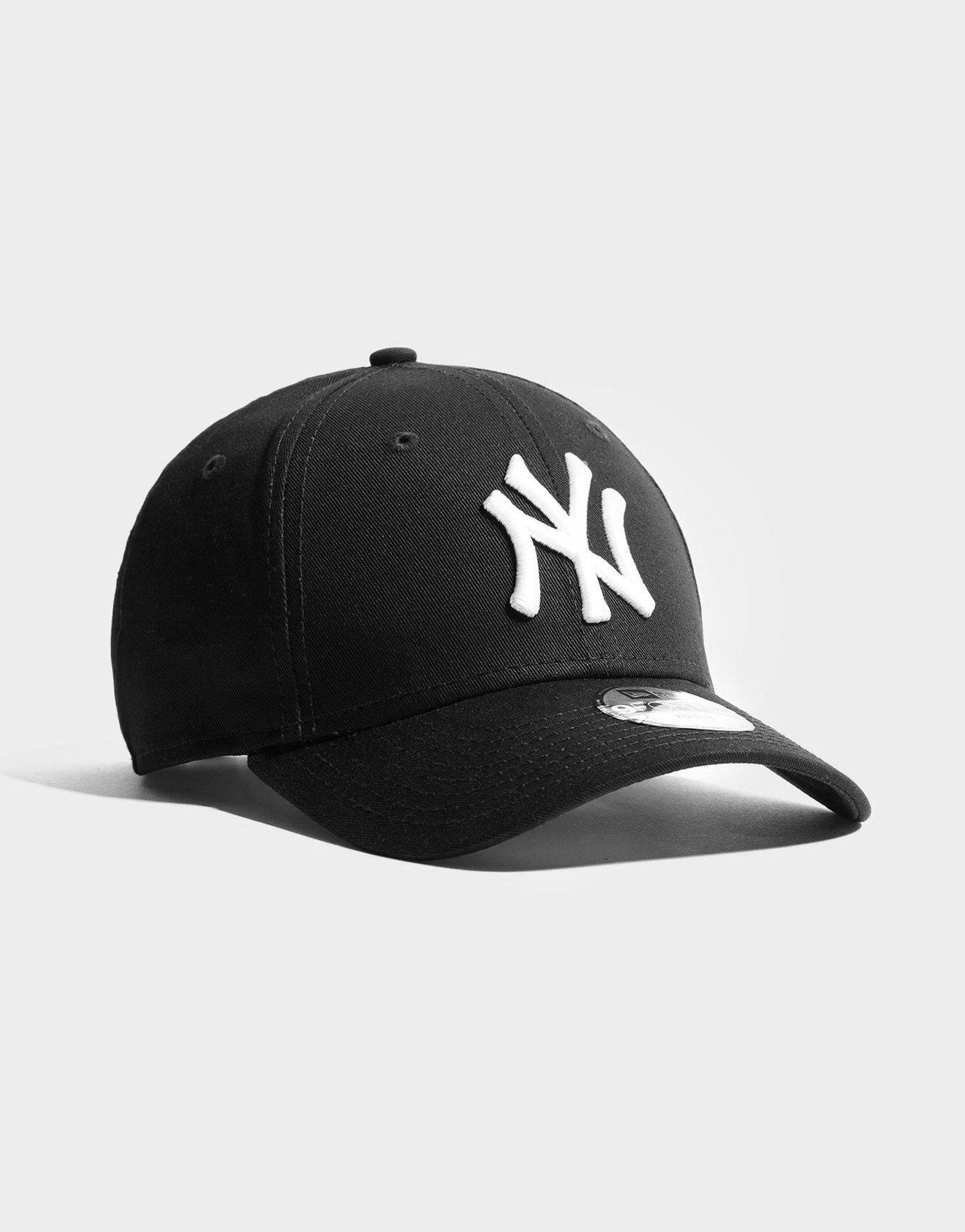 Black New Era MLB 9FORTY New York Yankees Cap Junior