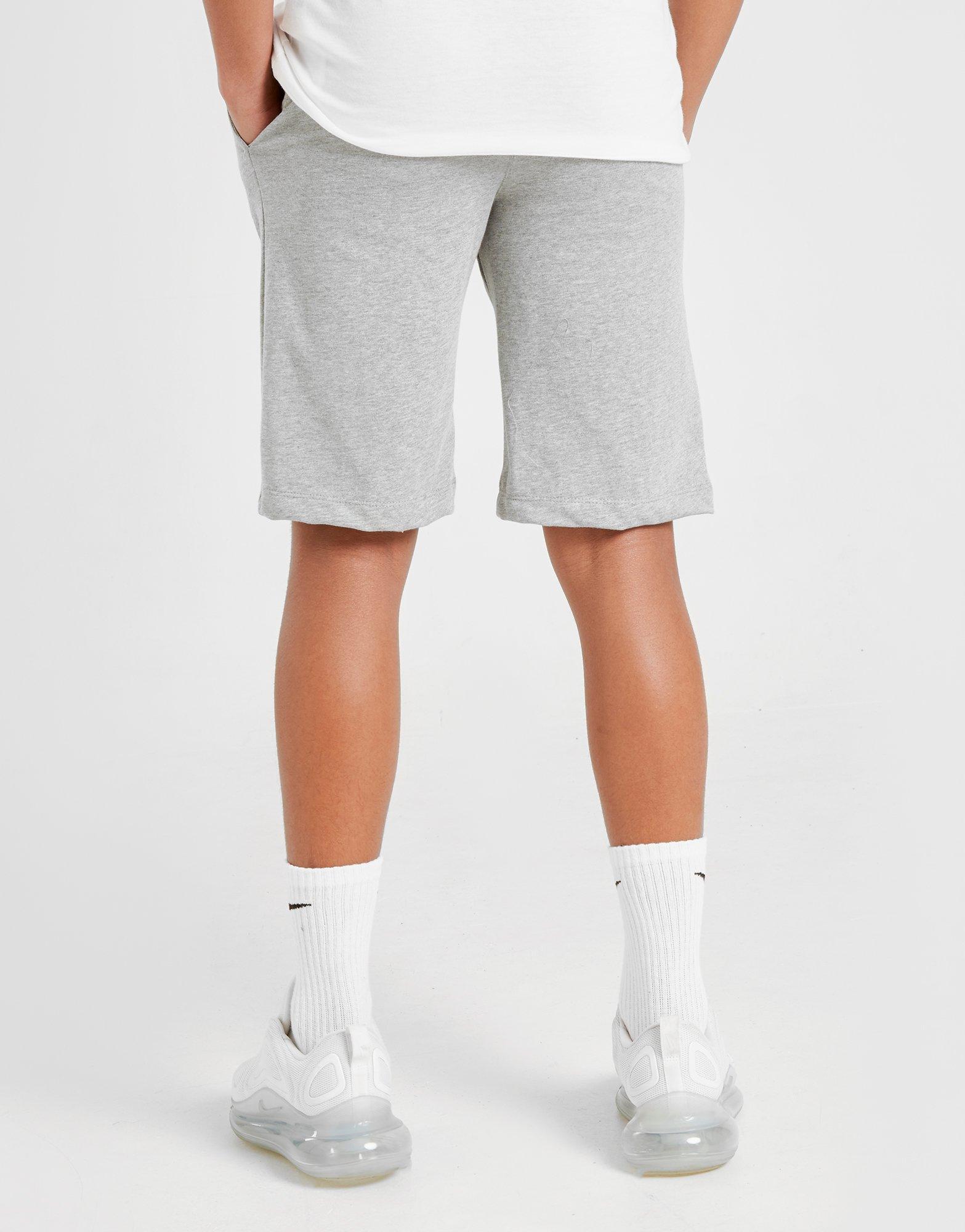 grey nike shorts junior