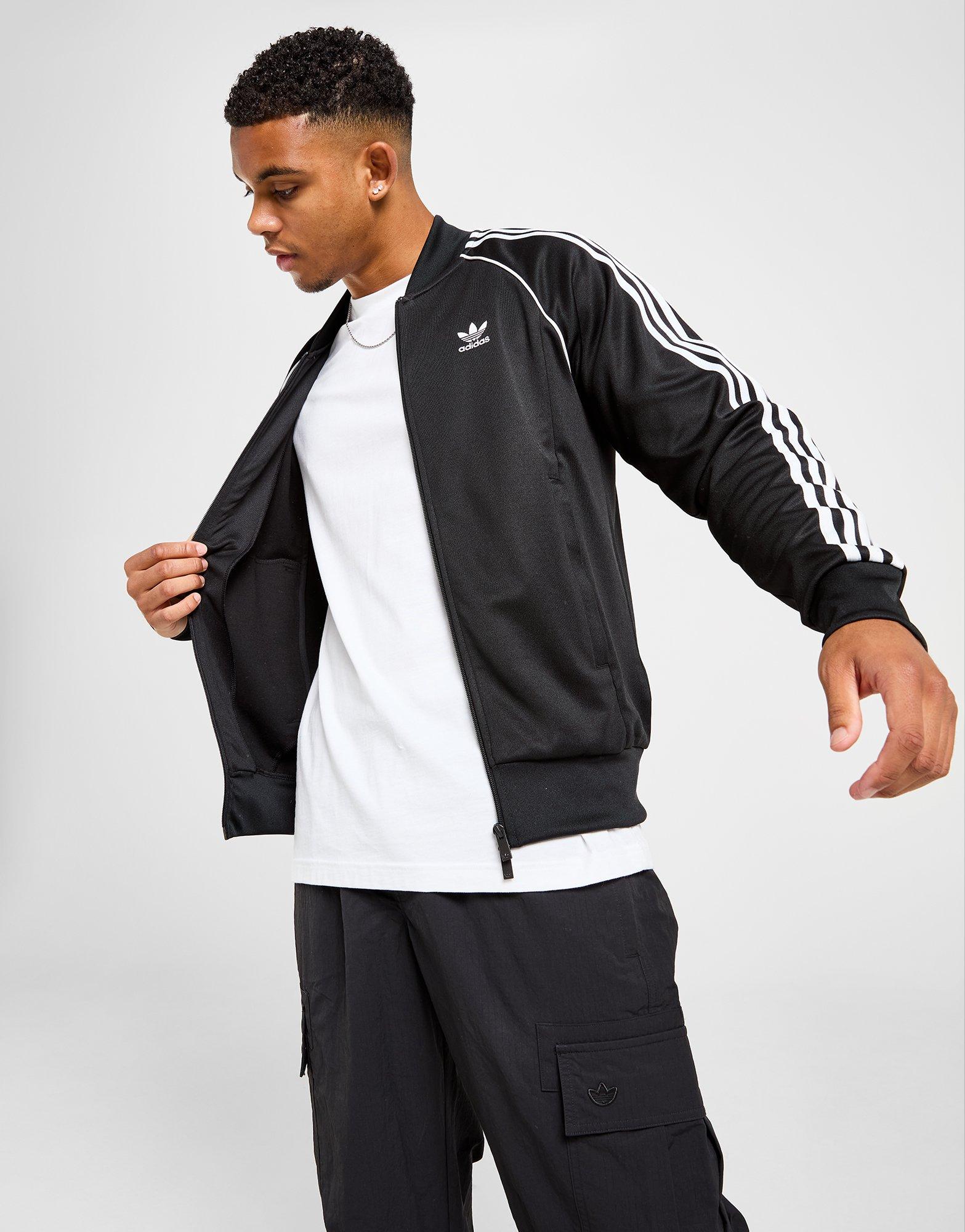 Black adidas Originals SST Track Top