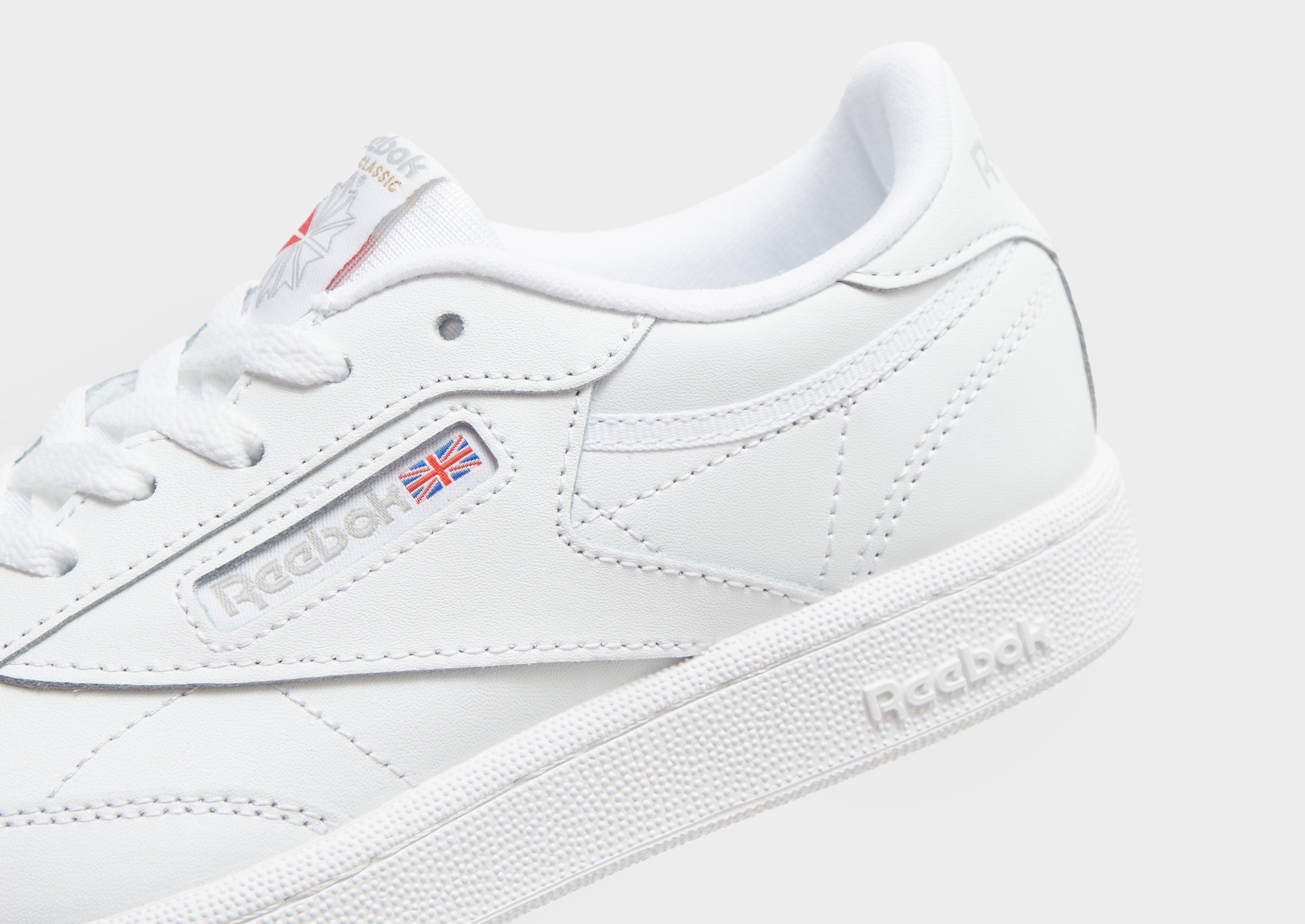 White Reebok Club C Junior - JD Sports Global