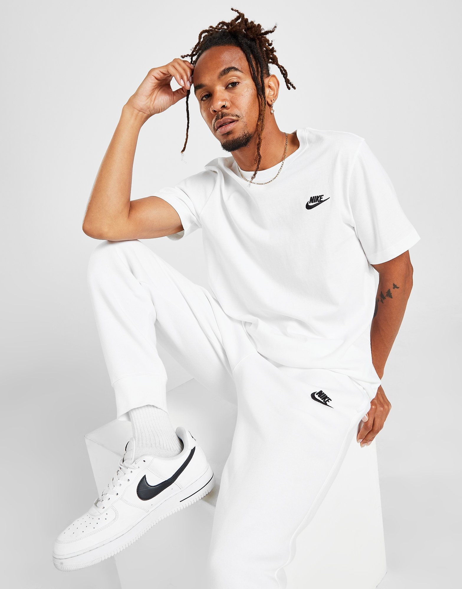 Nike Sportswear Club T-Shirt Blanco | Sports España