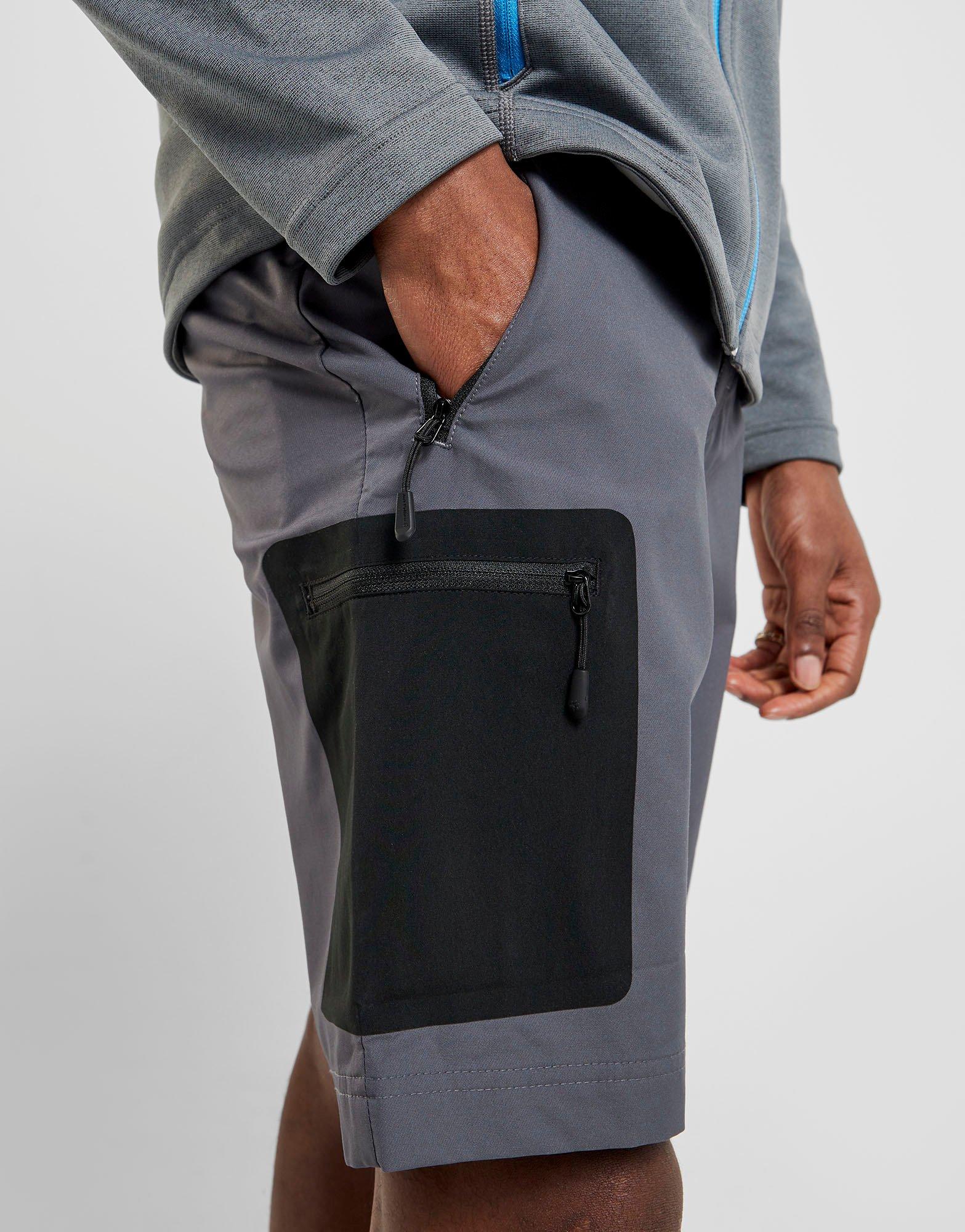 jack wolfskin contrast pocket shorts