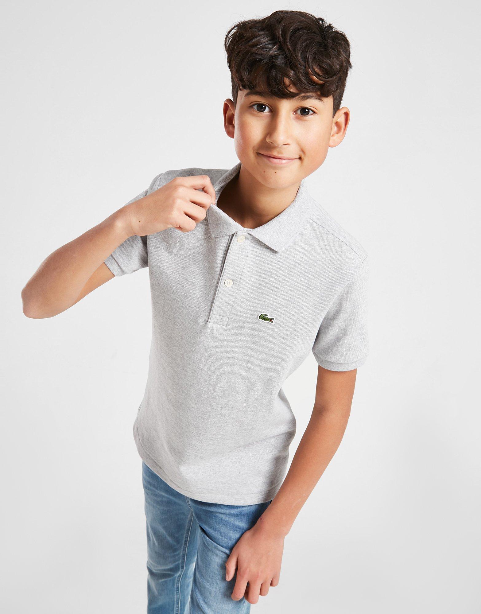 Polo reebok enfant gris on sale