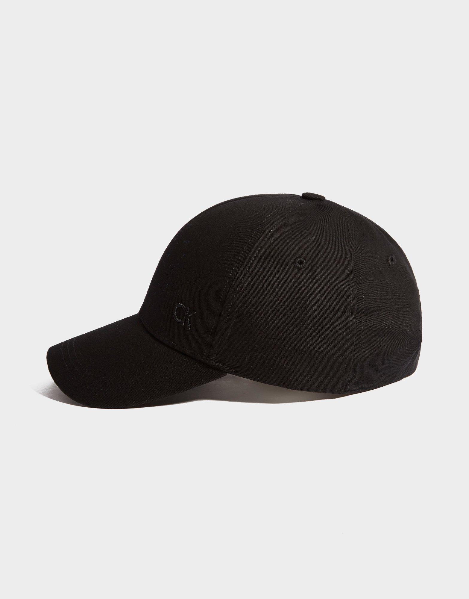 calvin klein baseball cap black