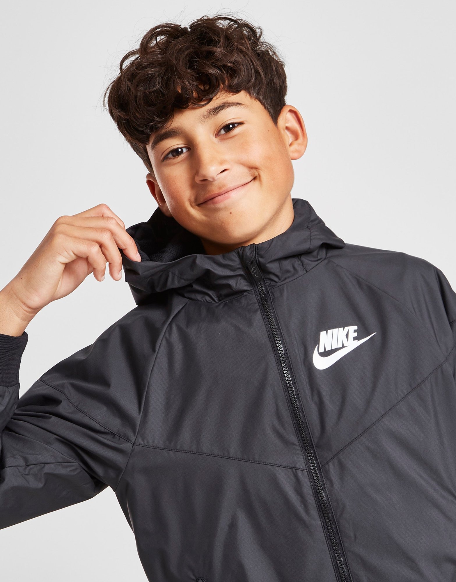 Skuldre på skuldrene utilstrækkelig Bekræftelse Sort Nike Windrunner Jakke - JD Sports Danmark