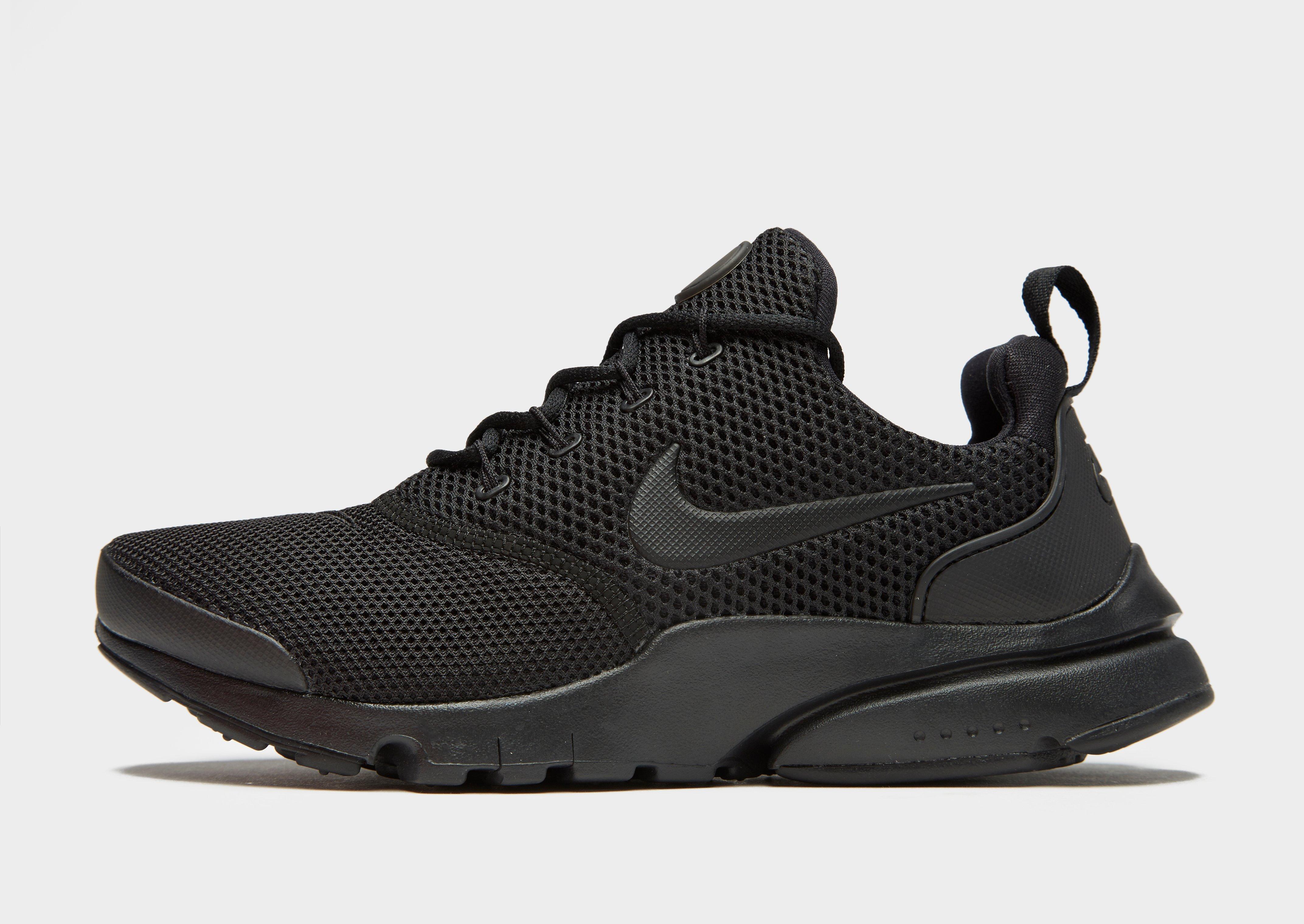 black nike presto junior