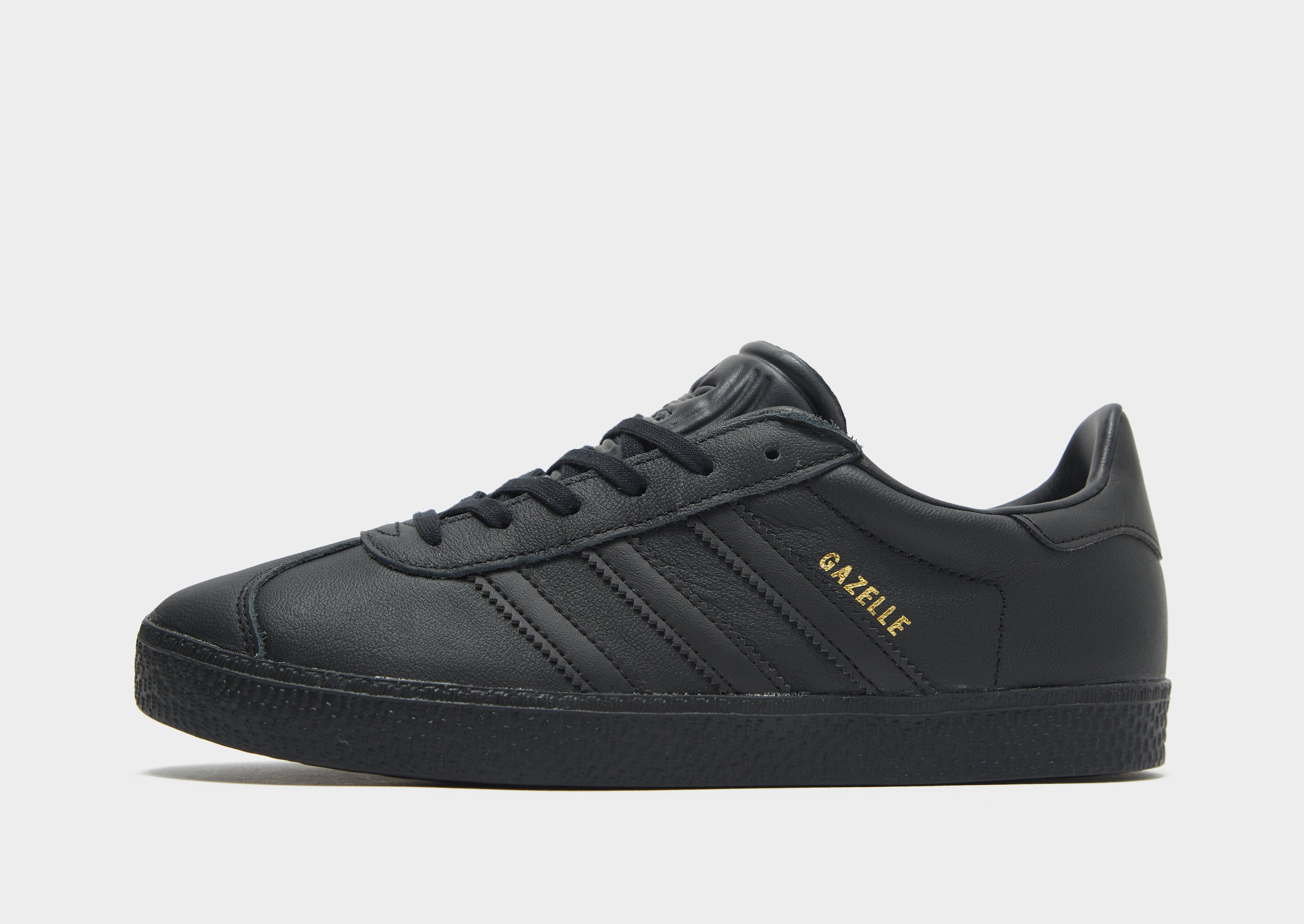 Black adidas Originals Gazelle Junior | JD Sports Global