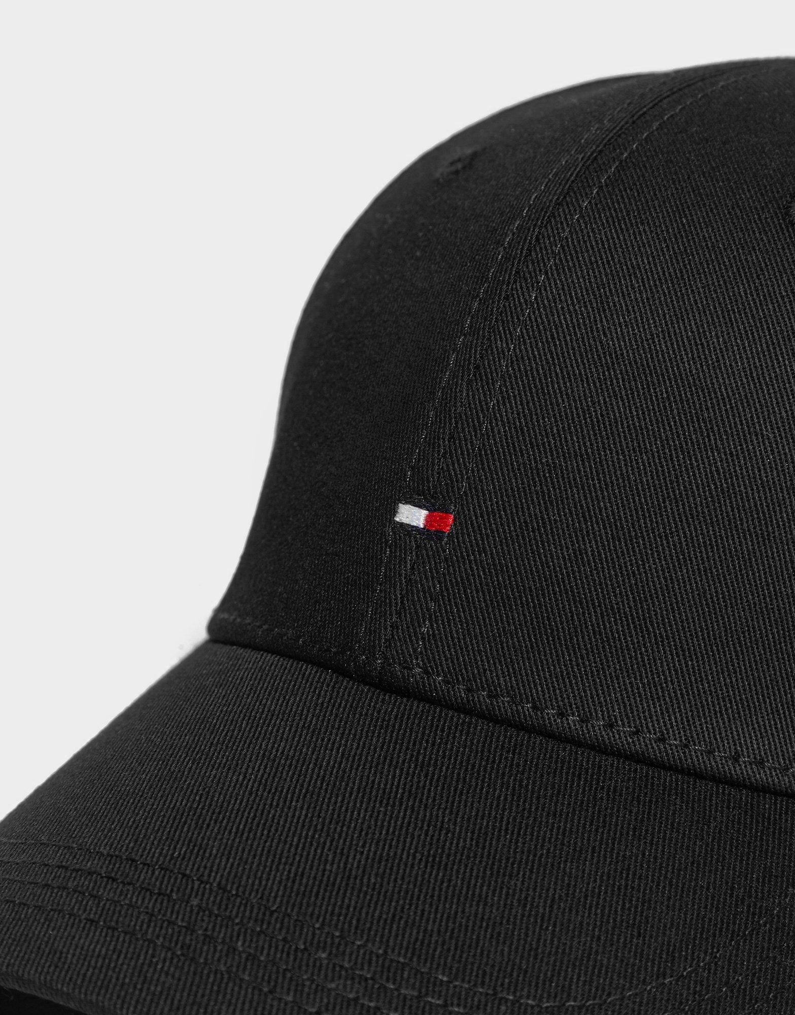 tommy hilfiger black baseball cap