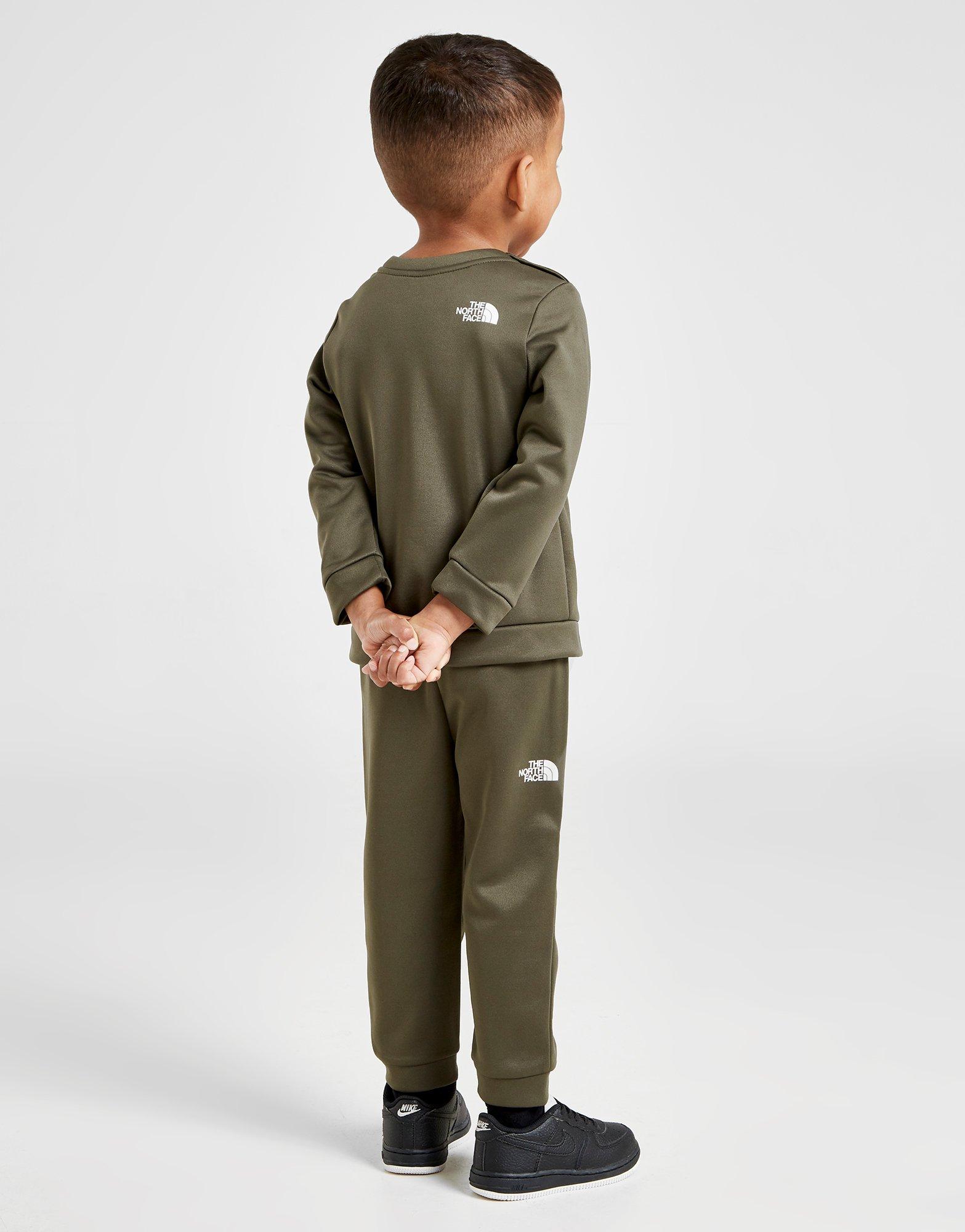 north face infant tracksuit