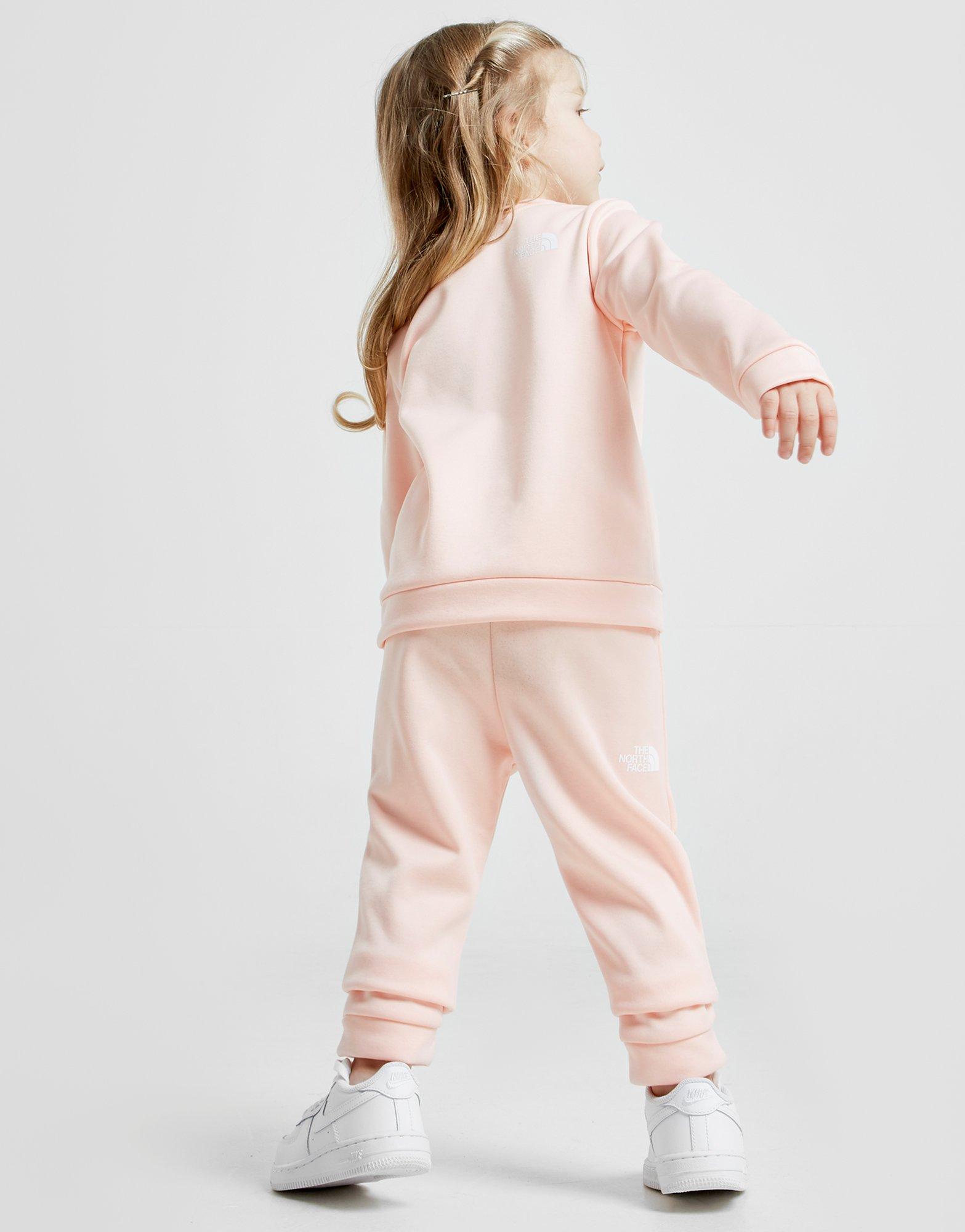 girls north face tracksuit