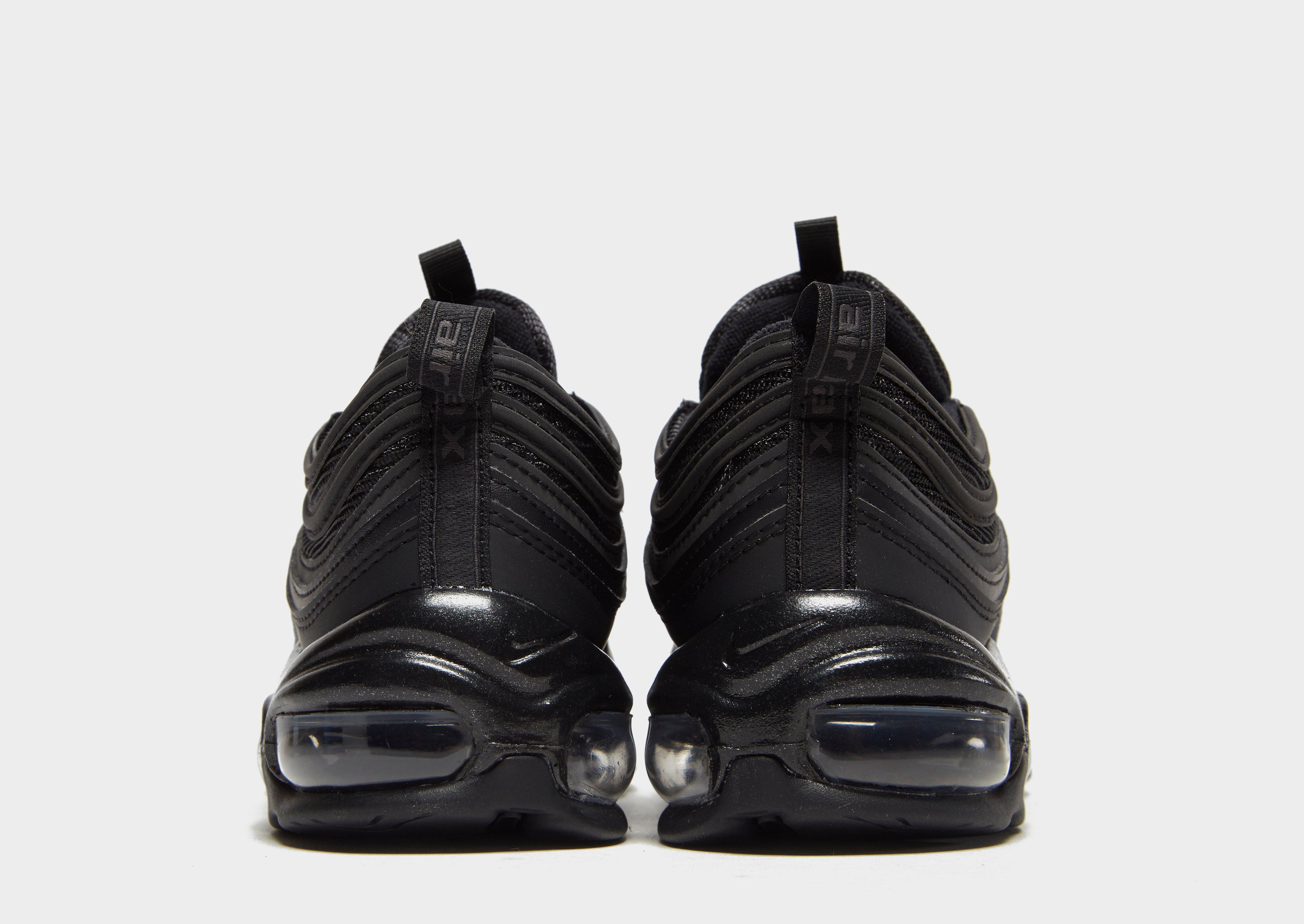 all black nike air max 97 womens