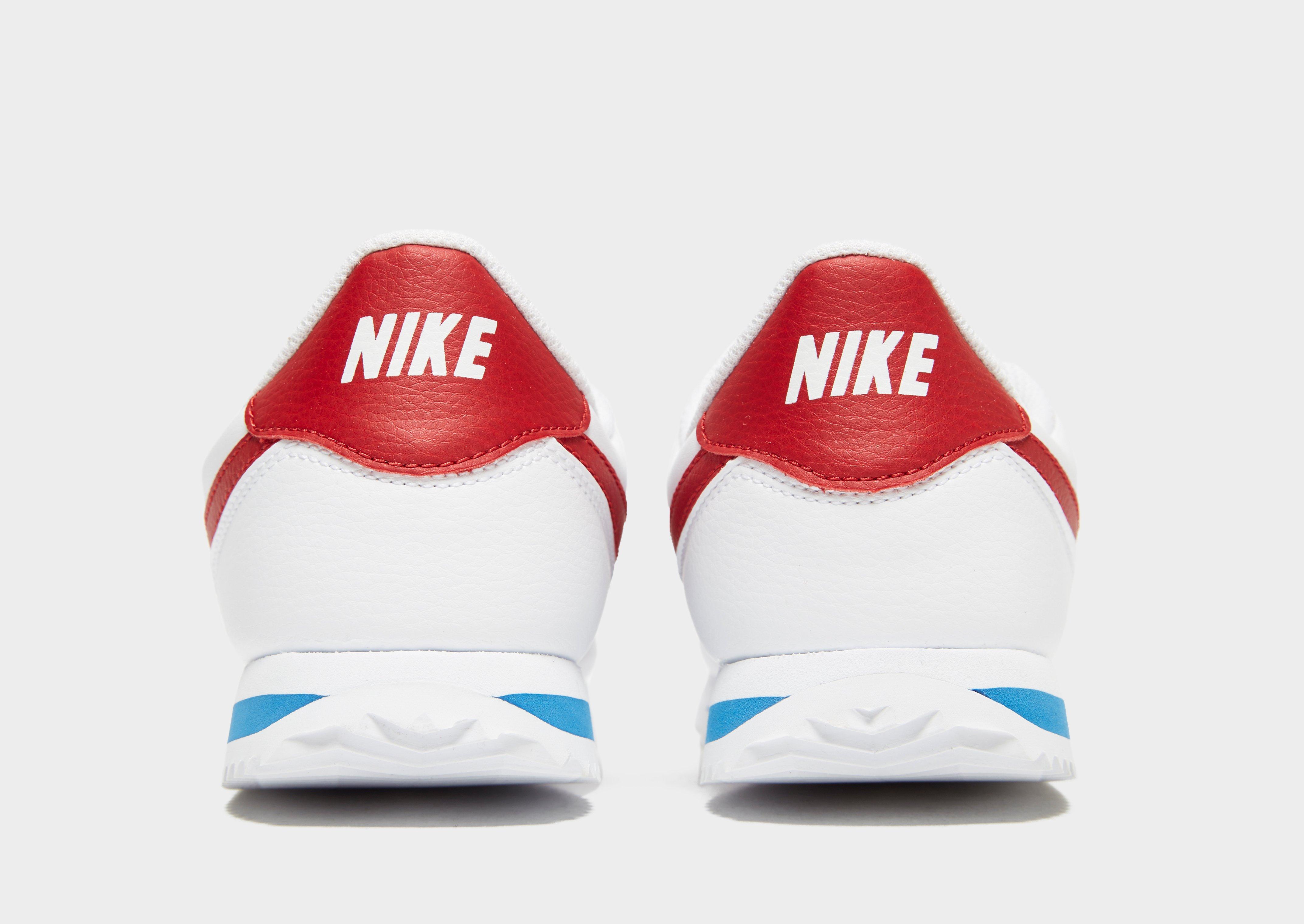 nike cortez junior white