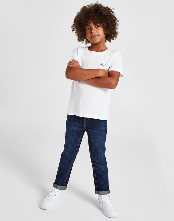 Acheter Blanc Lacoste T Shirt Petit Logo Enfant