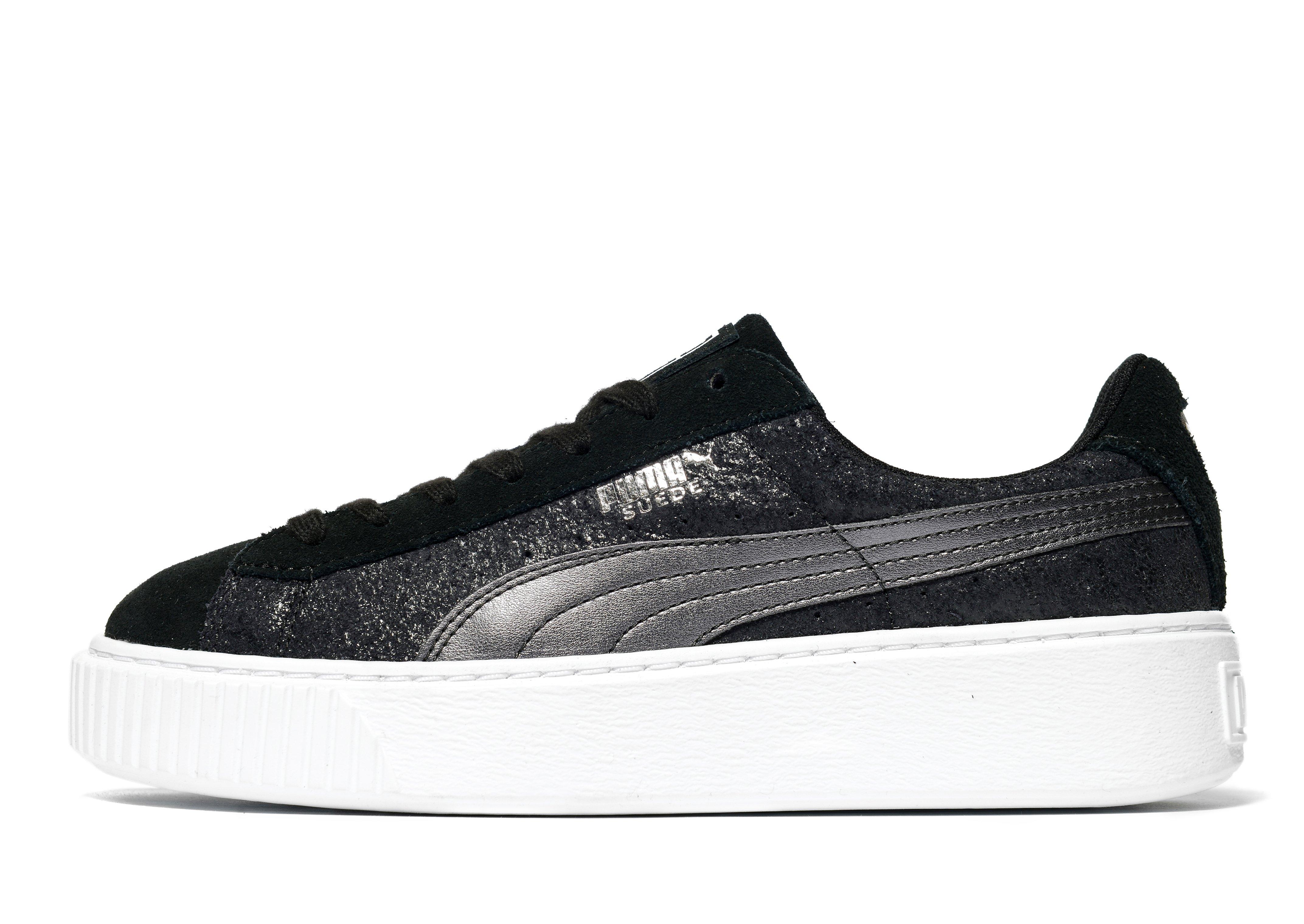 puma suede platform