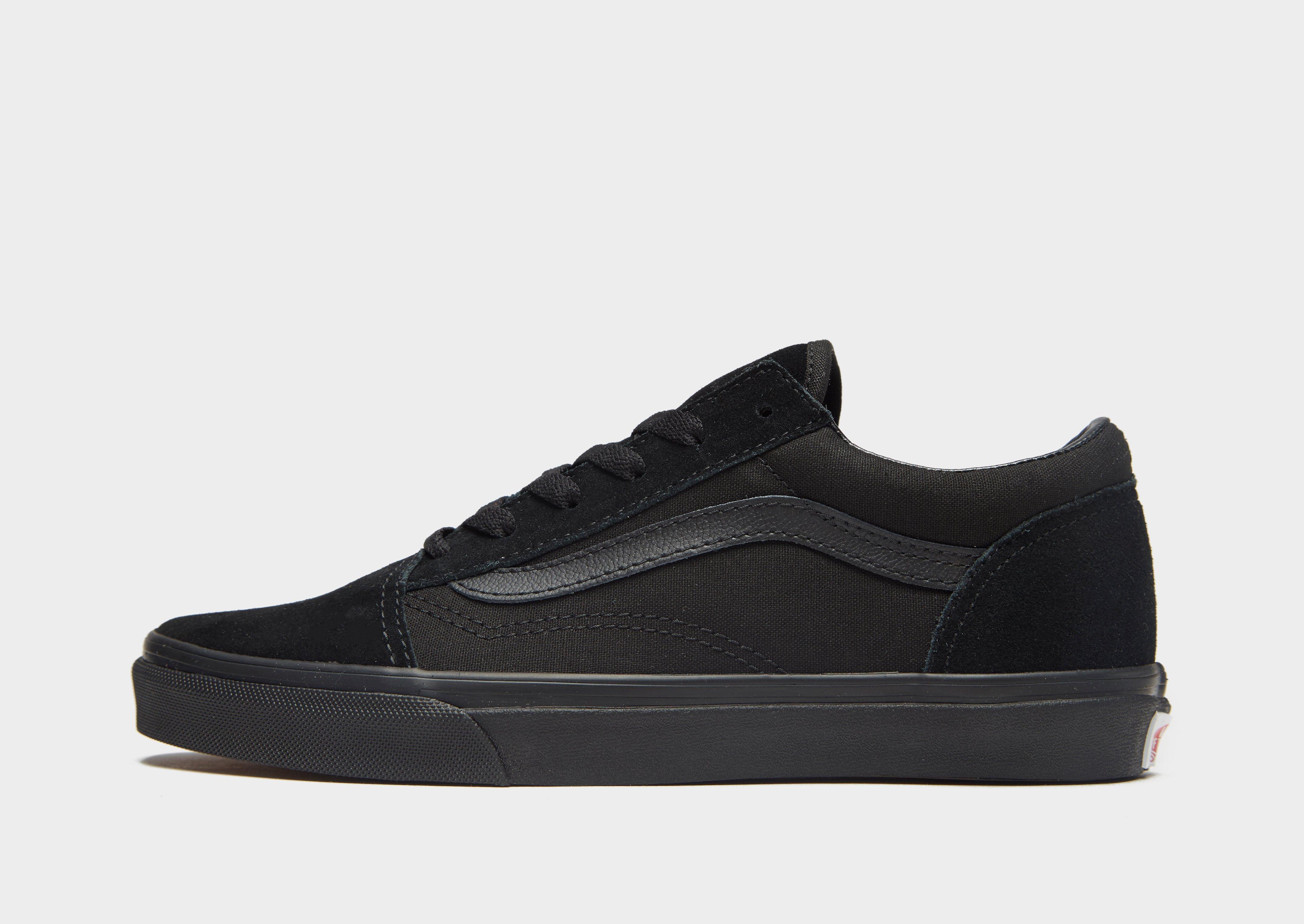 Black Vans Old Skool Junior | JD Sports