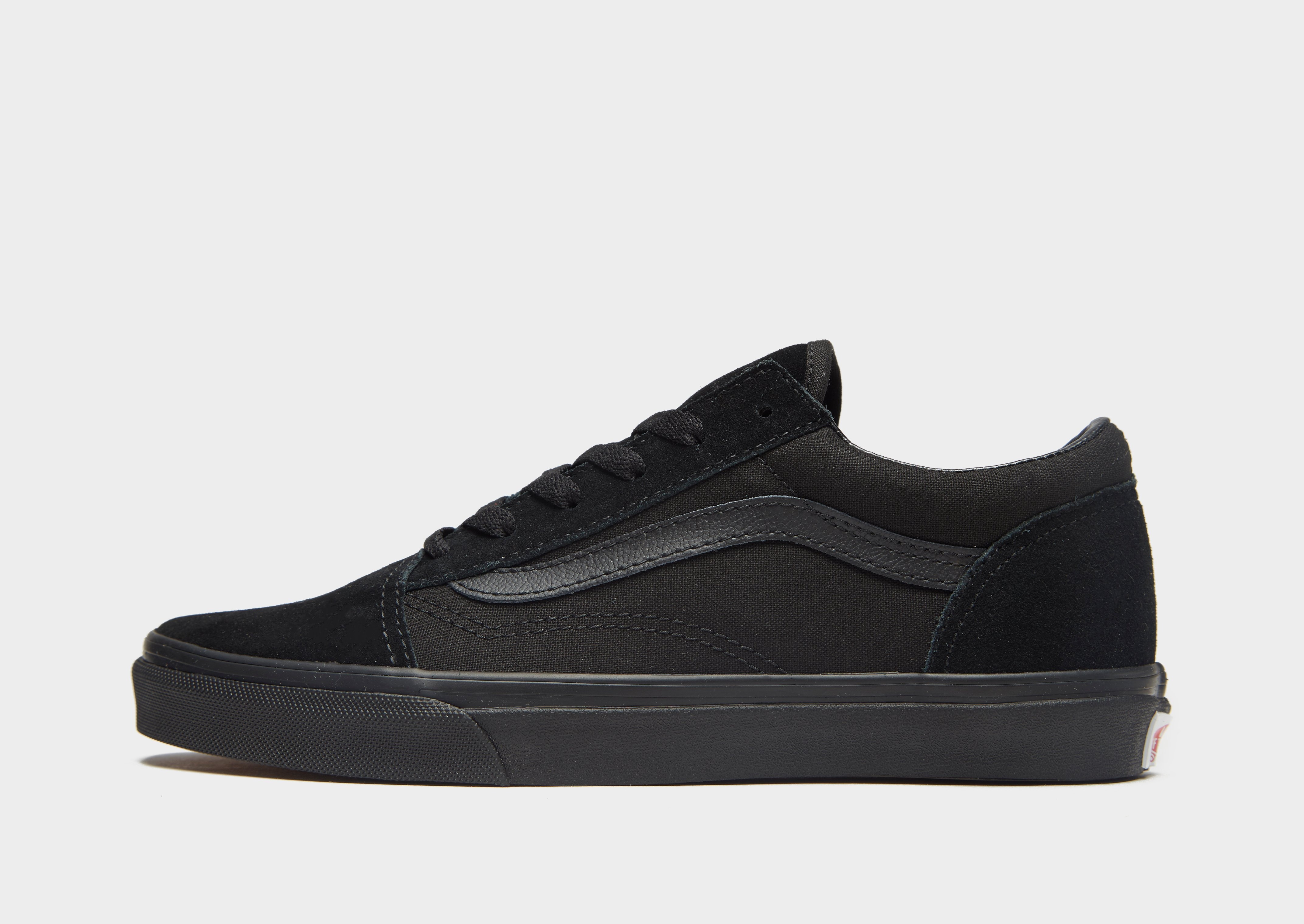 Black Vans Old Skool Junior JD Sports UK