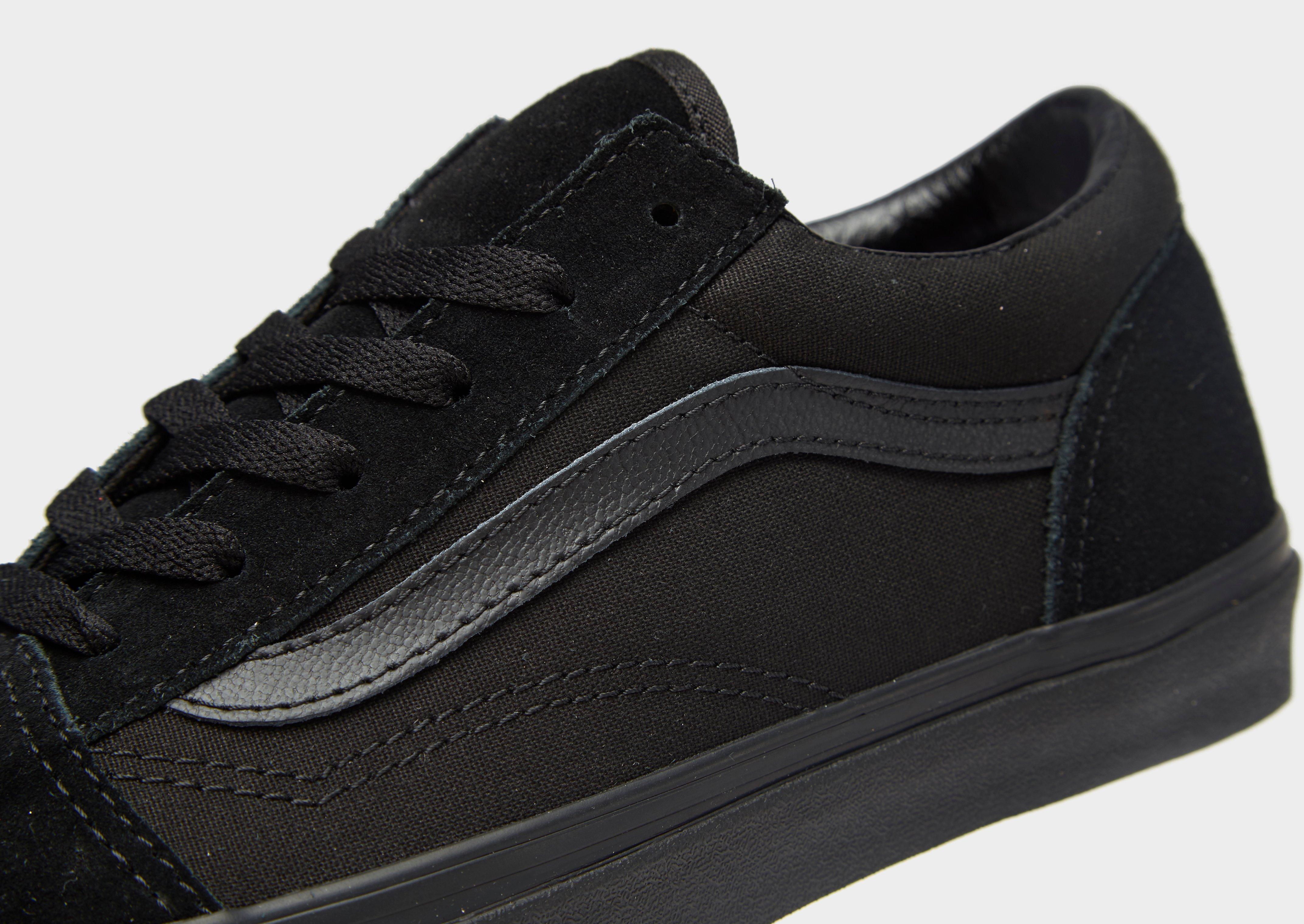 vans old skool junior black