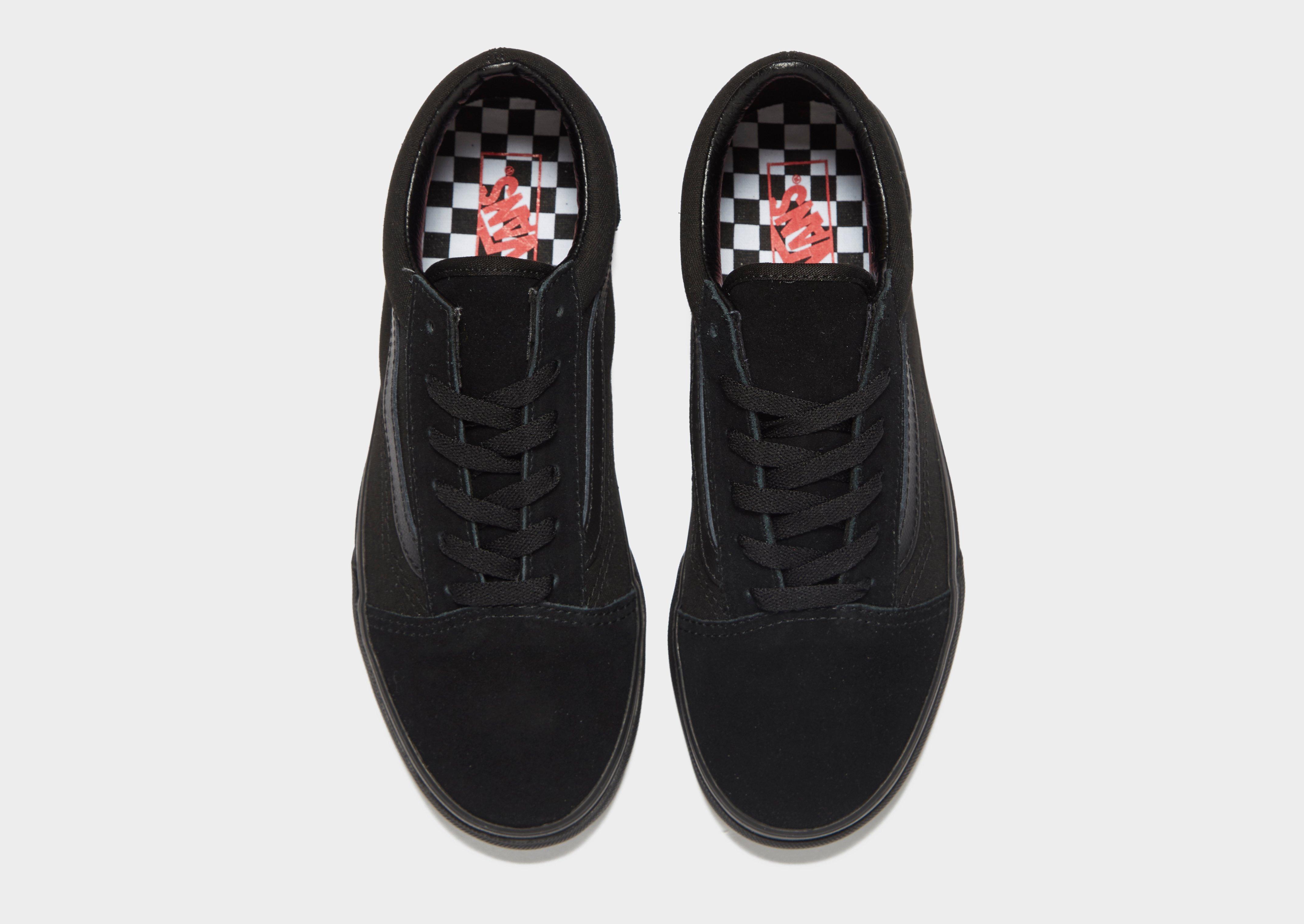 junior old skool vans black