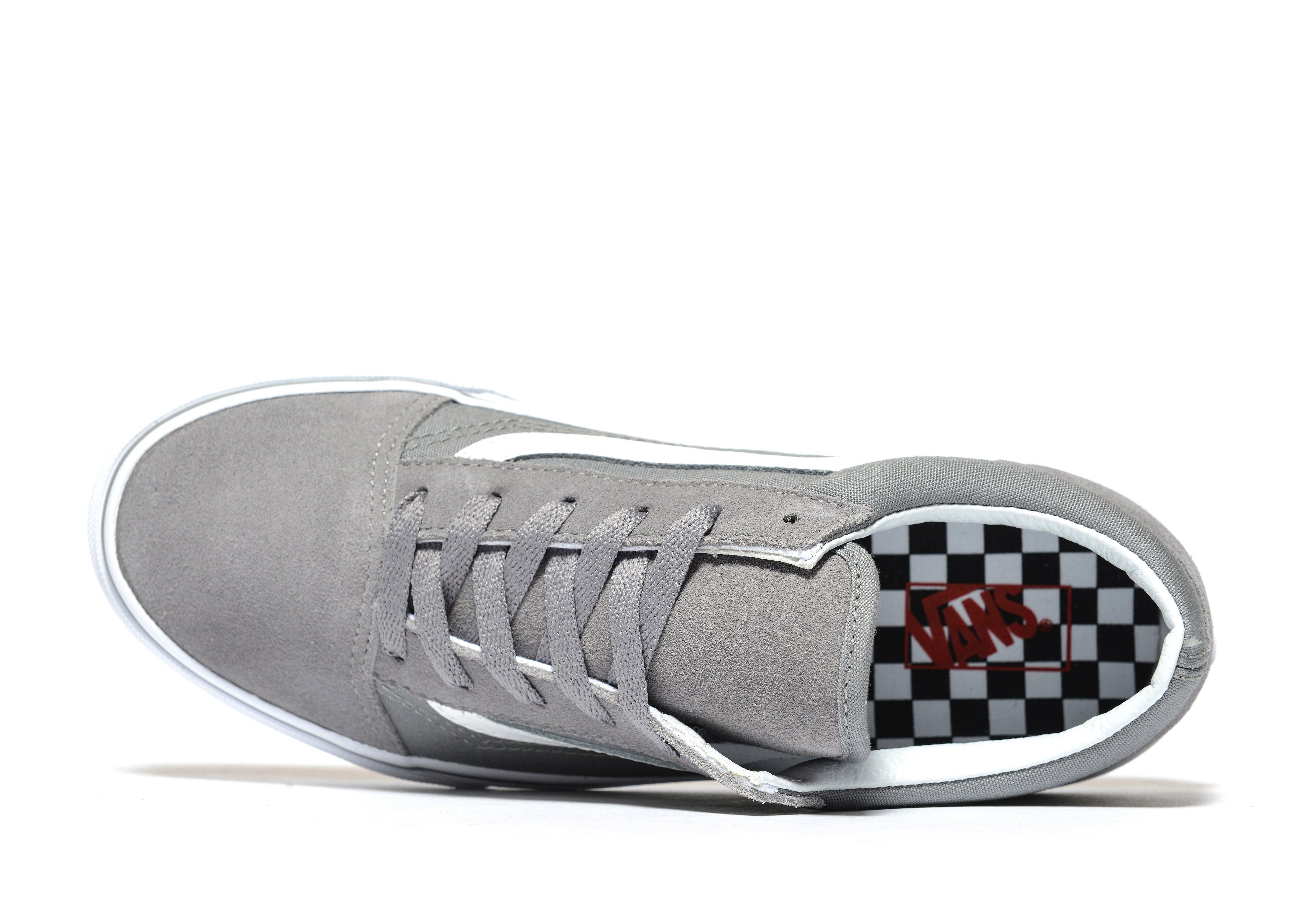 vans old skool junior grey