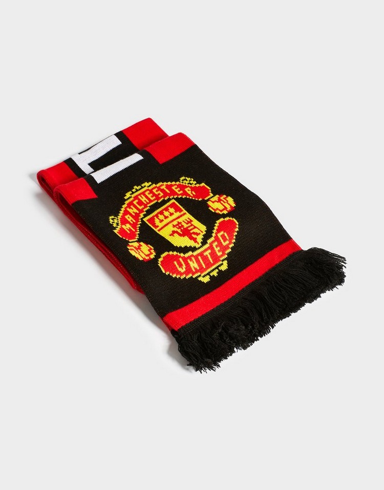 Red Official Team Manchester United Scarf JD Sports