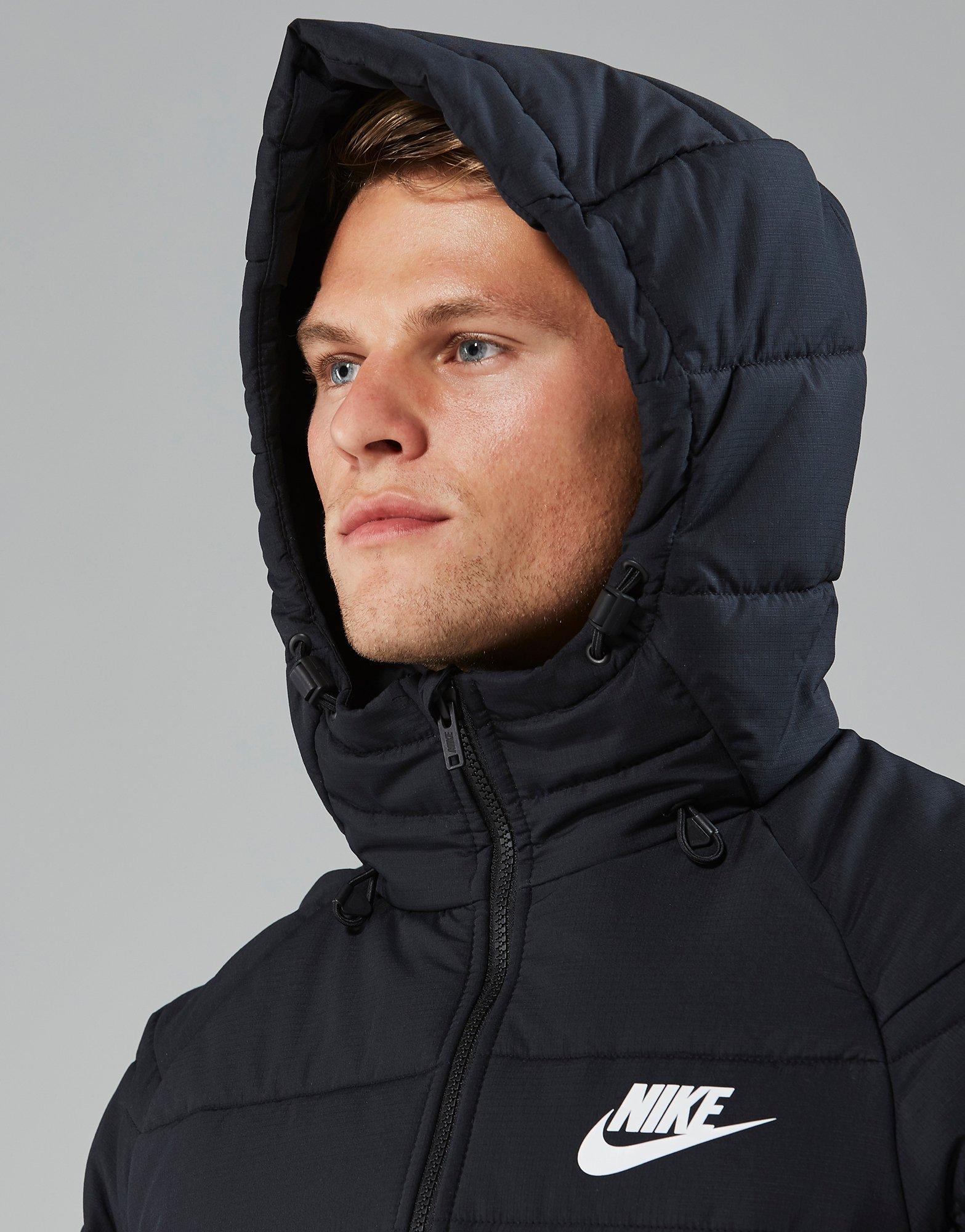 nike sportswear hooded down jacket