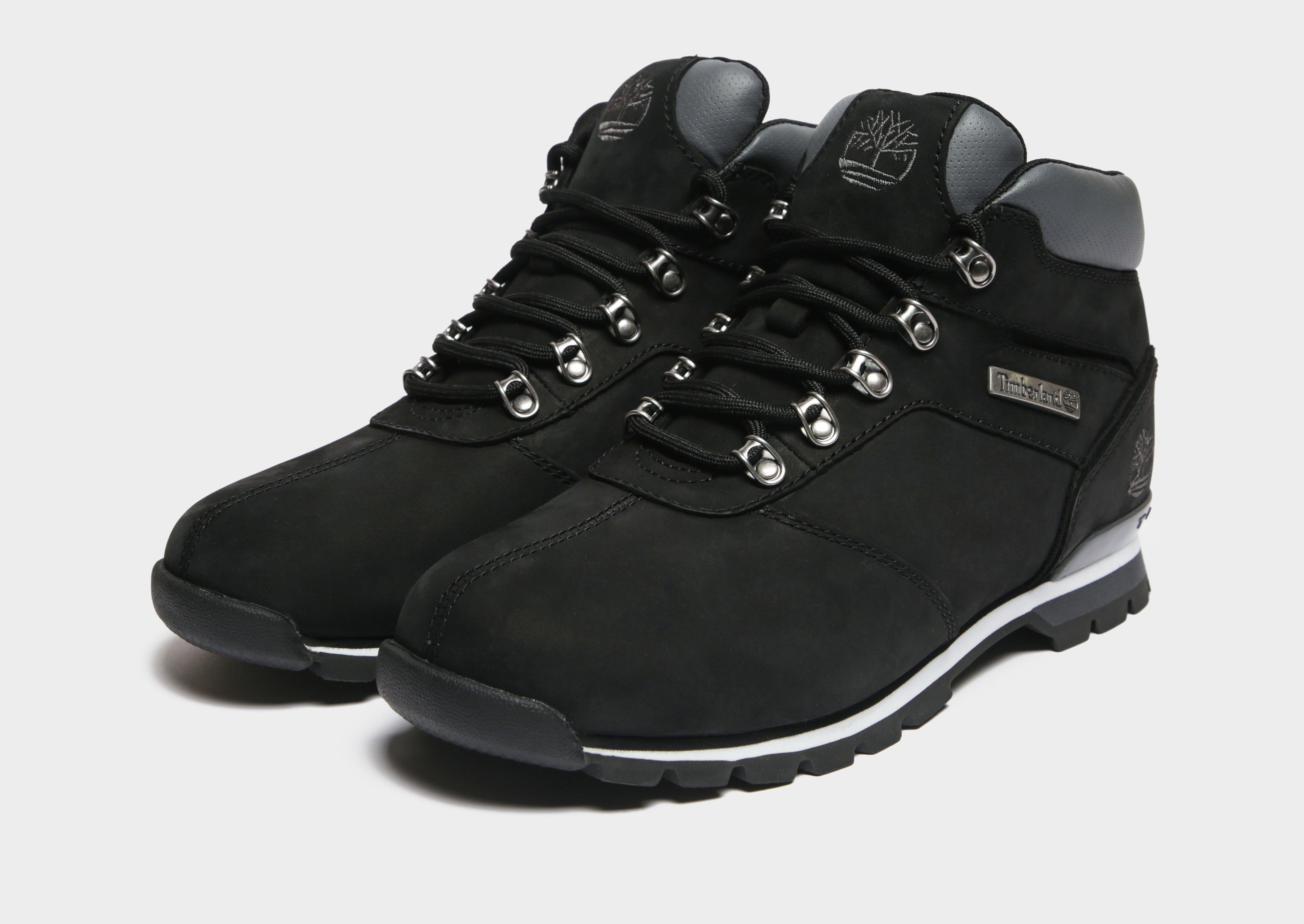 timberland splitrock 2 black leather