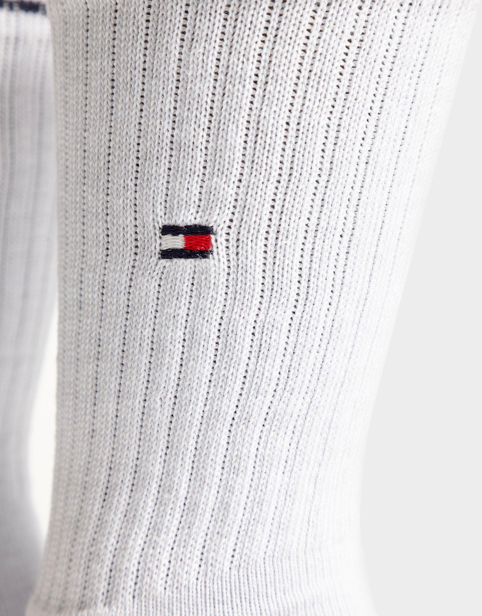 tommy hilfiger white crew socks