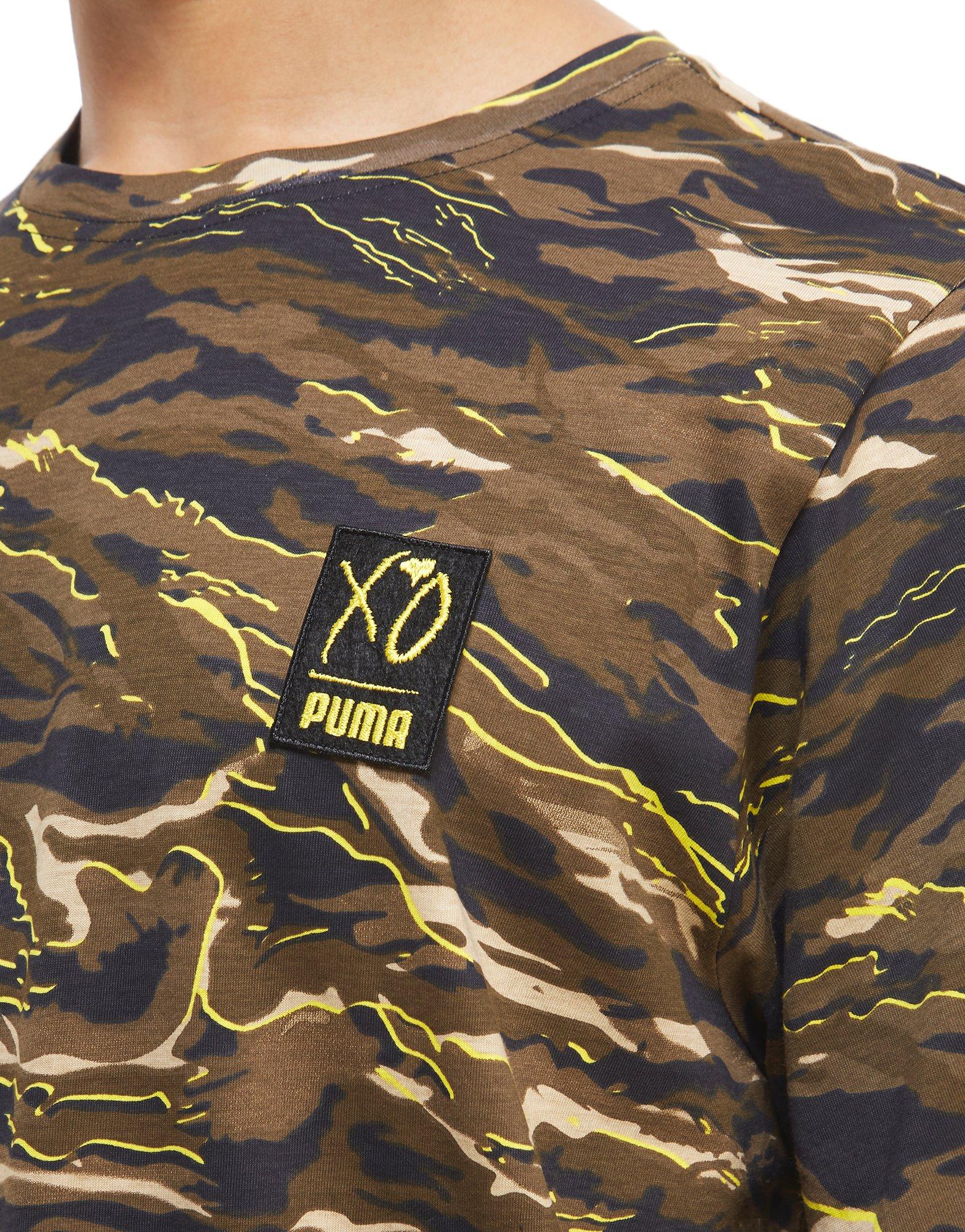 camiseta puma camuflaje