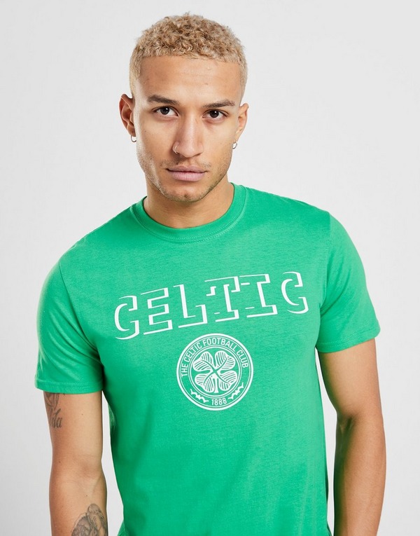 Official Team Celtic Badge Shirt Heren