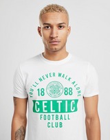 Official Team Celtic You'll Never Walk Alone T-shirt Herre