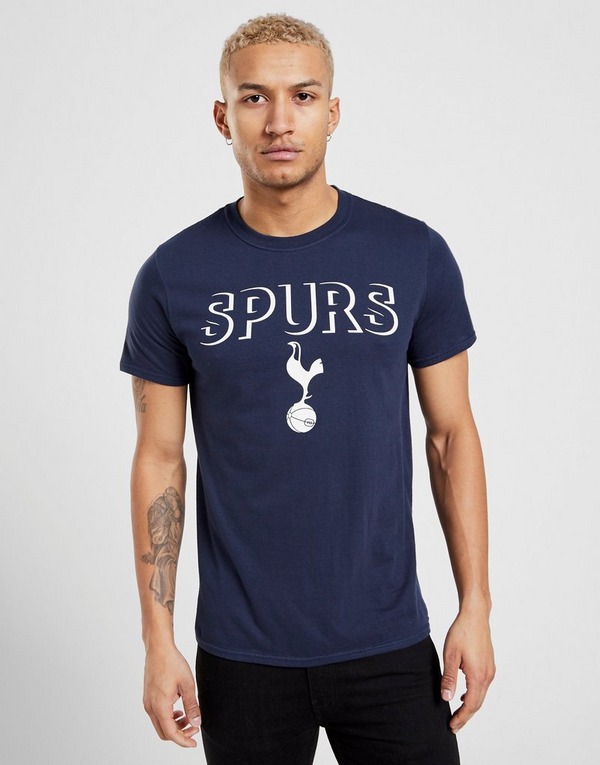 Official Team Tottenham Hotspur Badge T-Shirt Heren