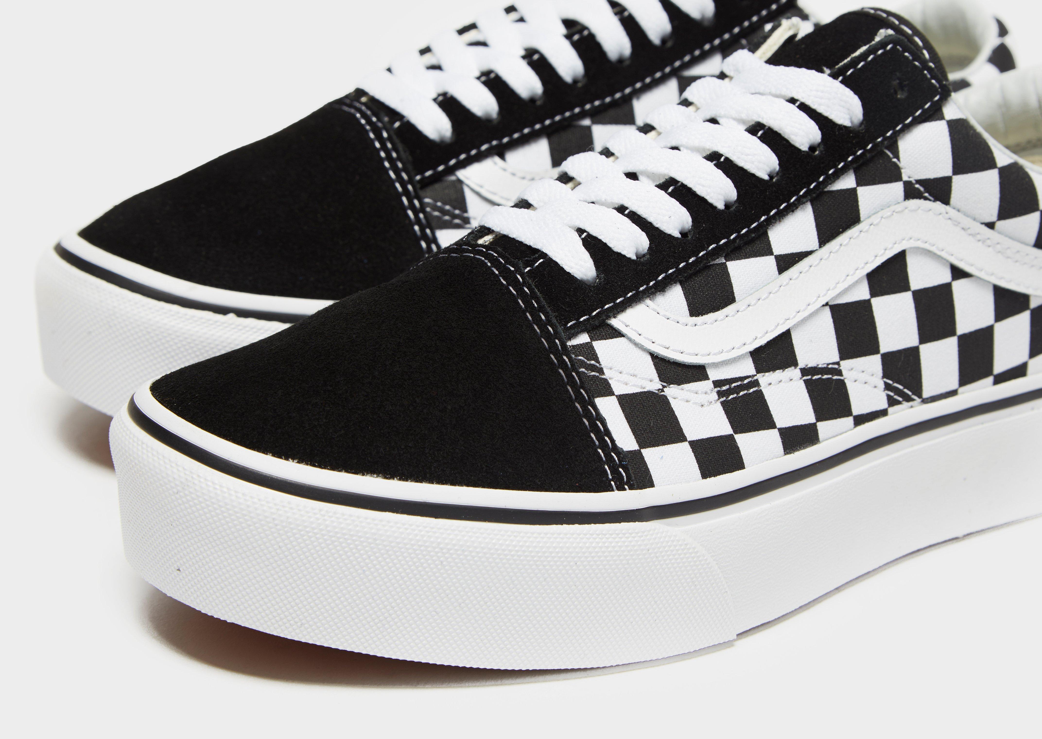 Black Vans Old Skool Platform Women's 