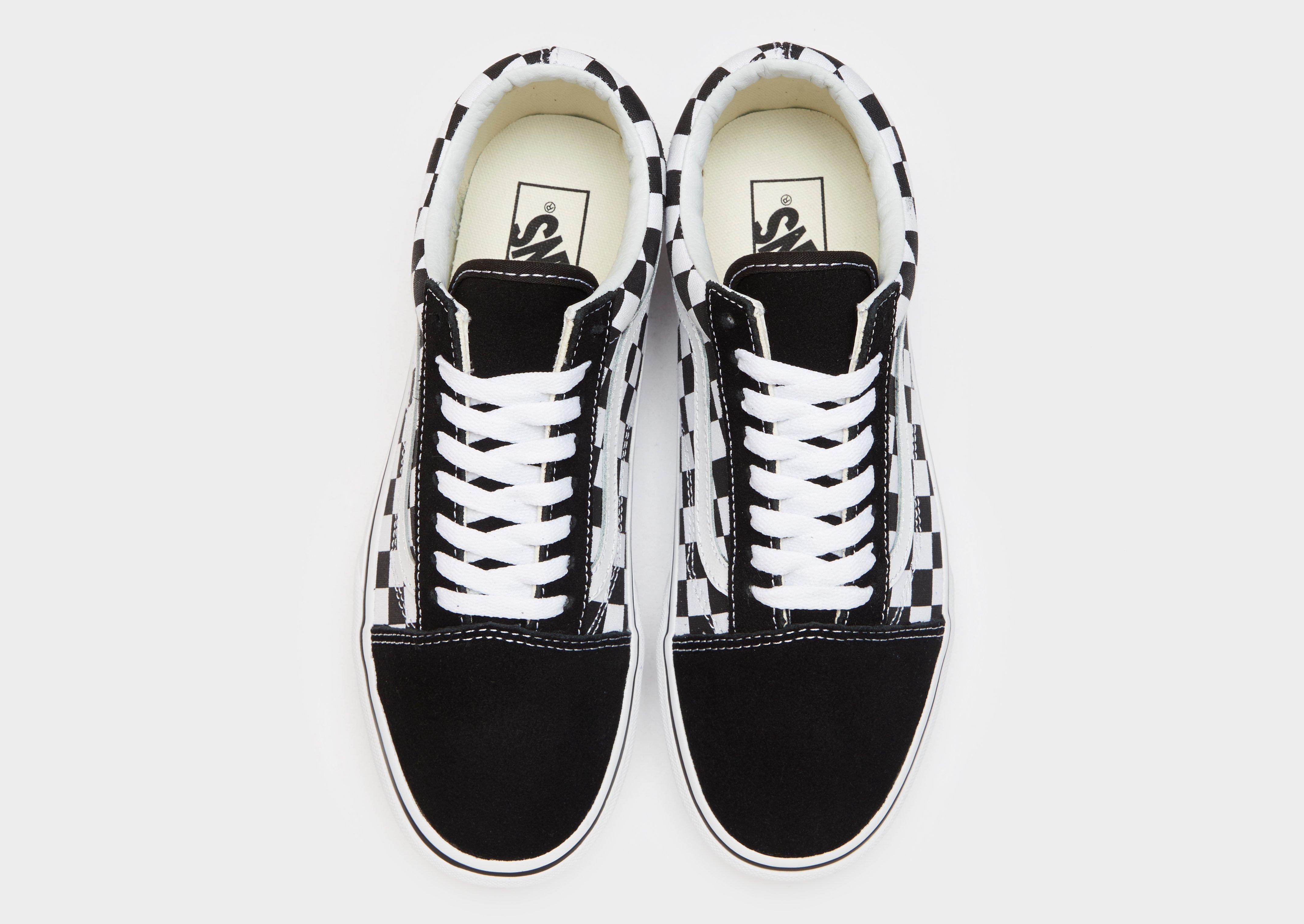vans platform bambino bianche
