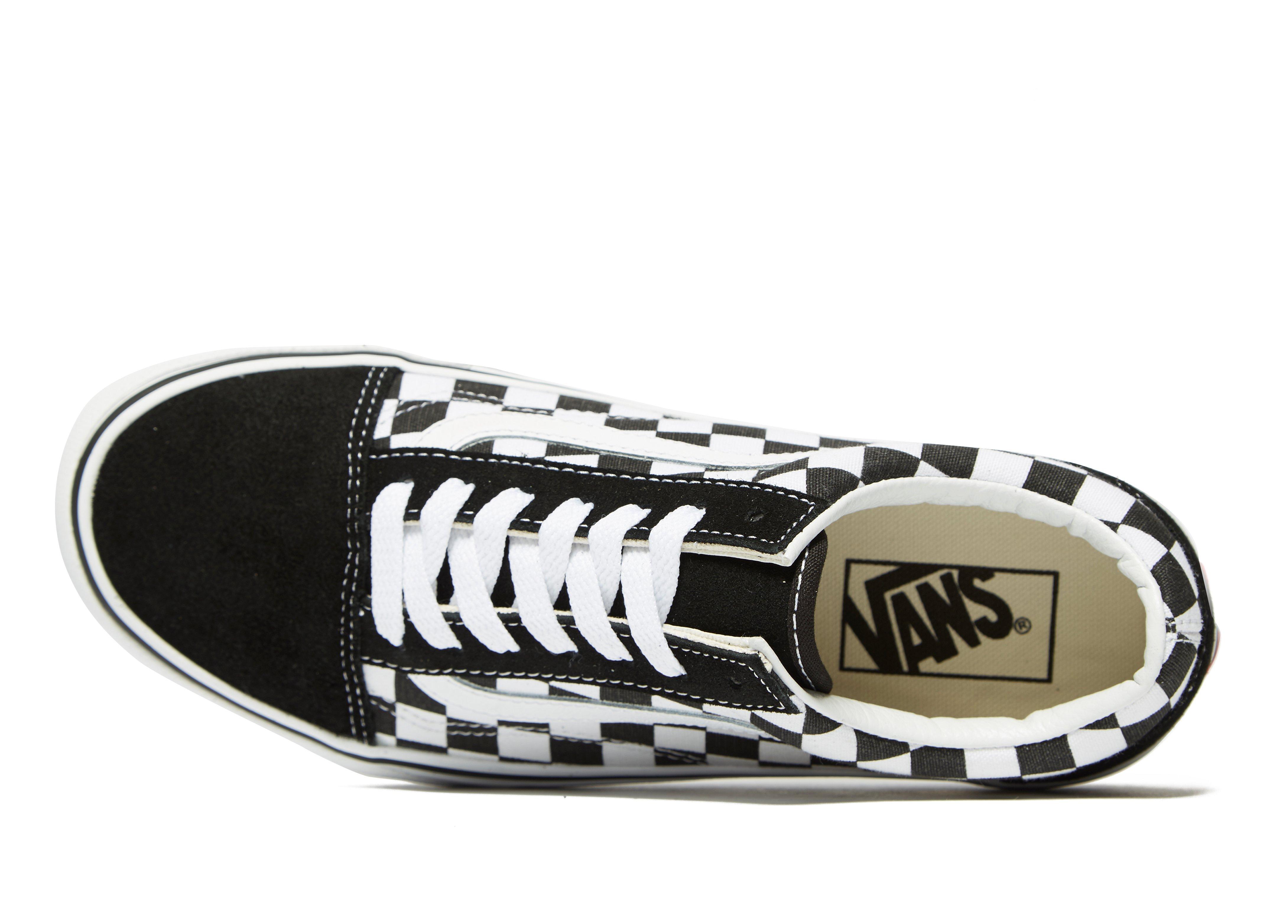 vans platform bambino nero
