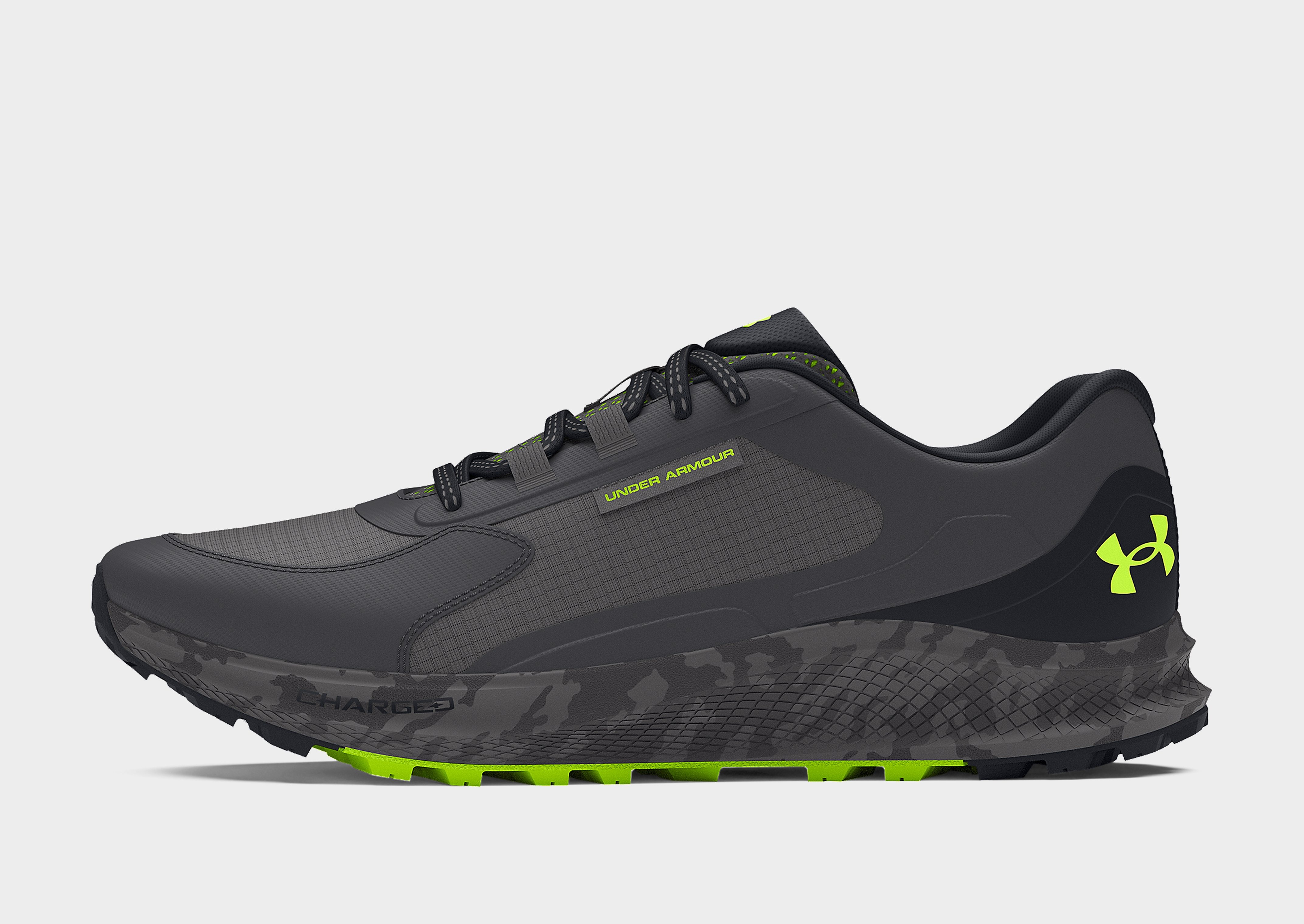 Grey Under Armour Visual Cushioning UA Charged Bandit TR 3 | JD Sports UK