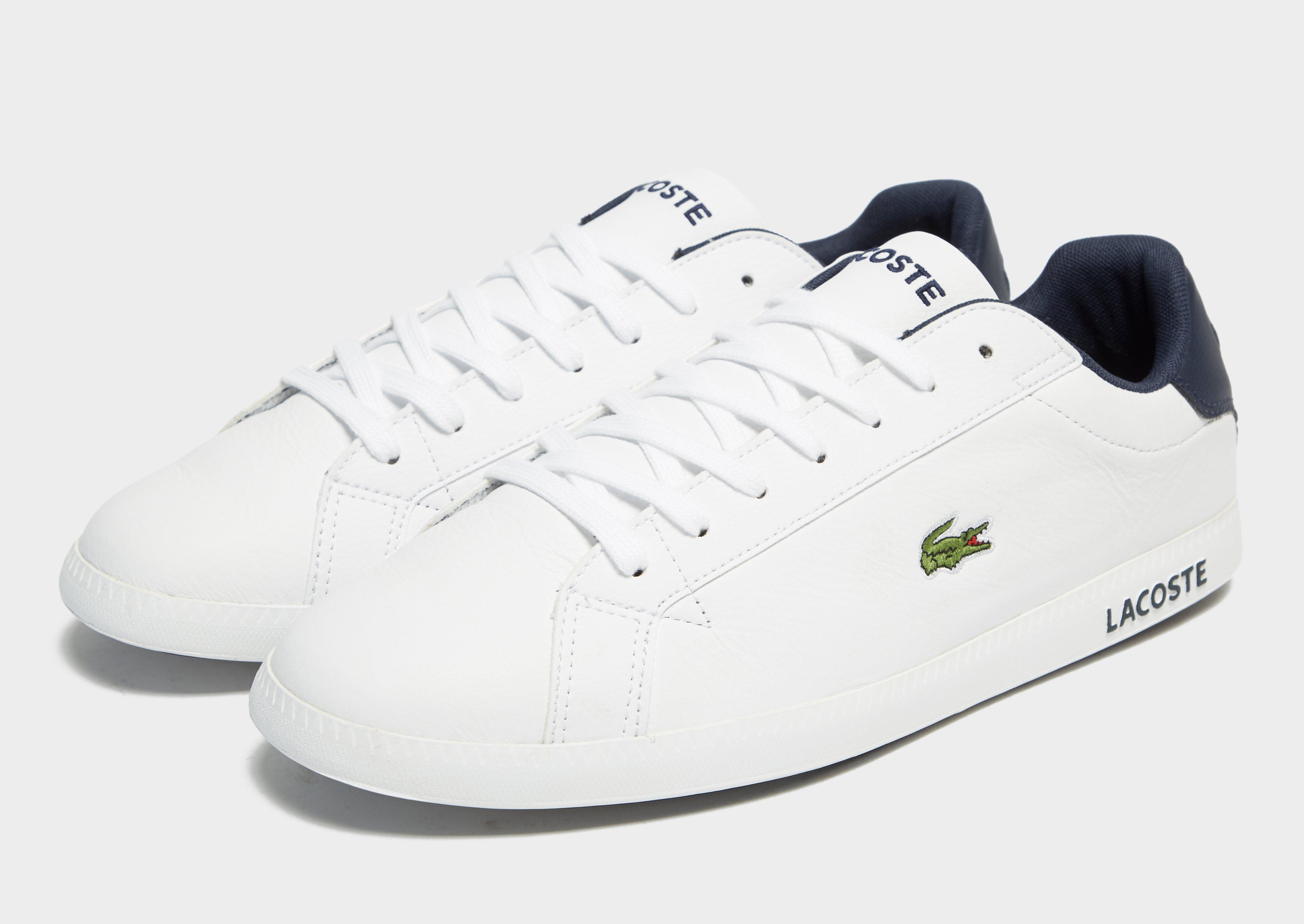 lacoste graduate white