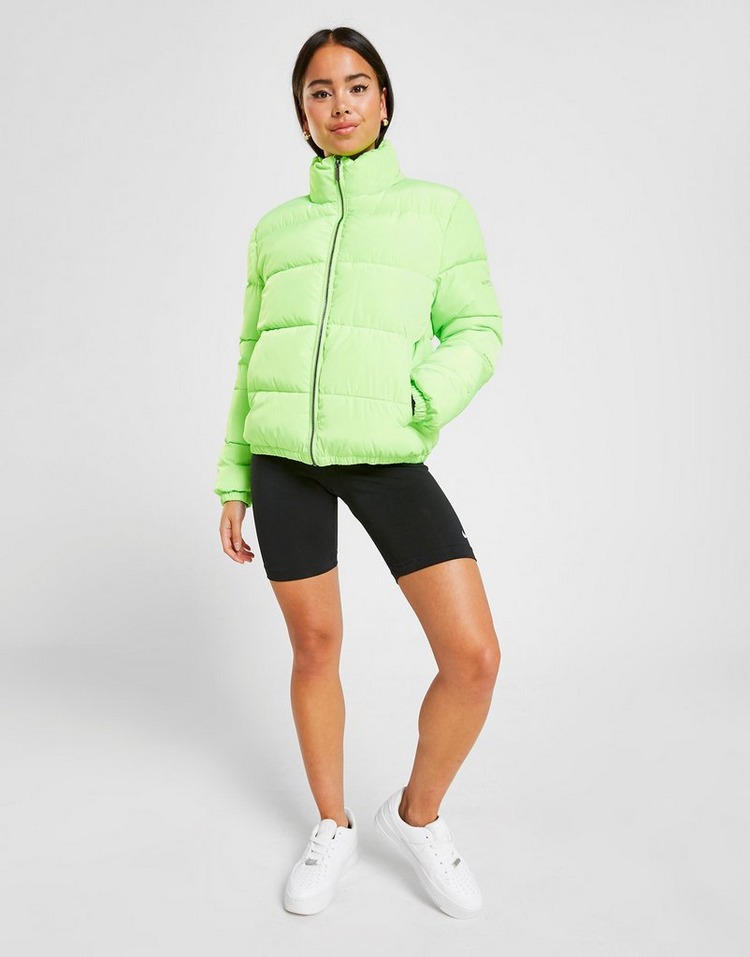 Buy Green Supply & Demand Logo Puffer Jacket JD Sports JD Sports