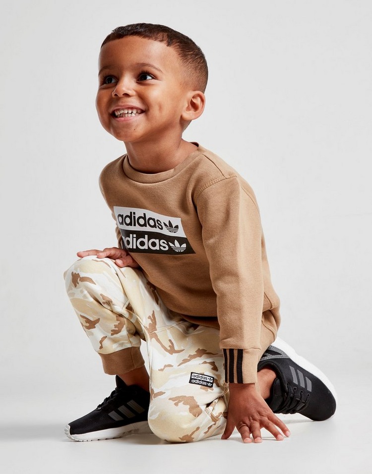 adidas Originals R.Y.Z. Camo Crew Suit Infant