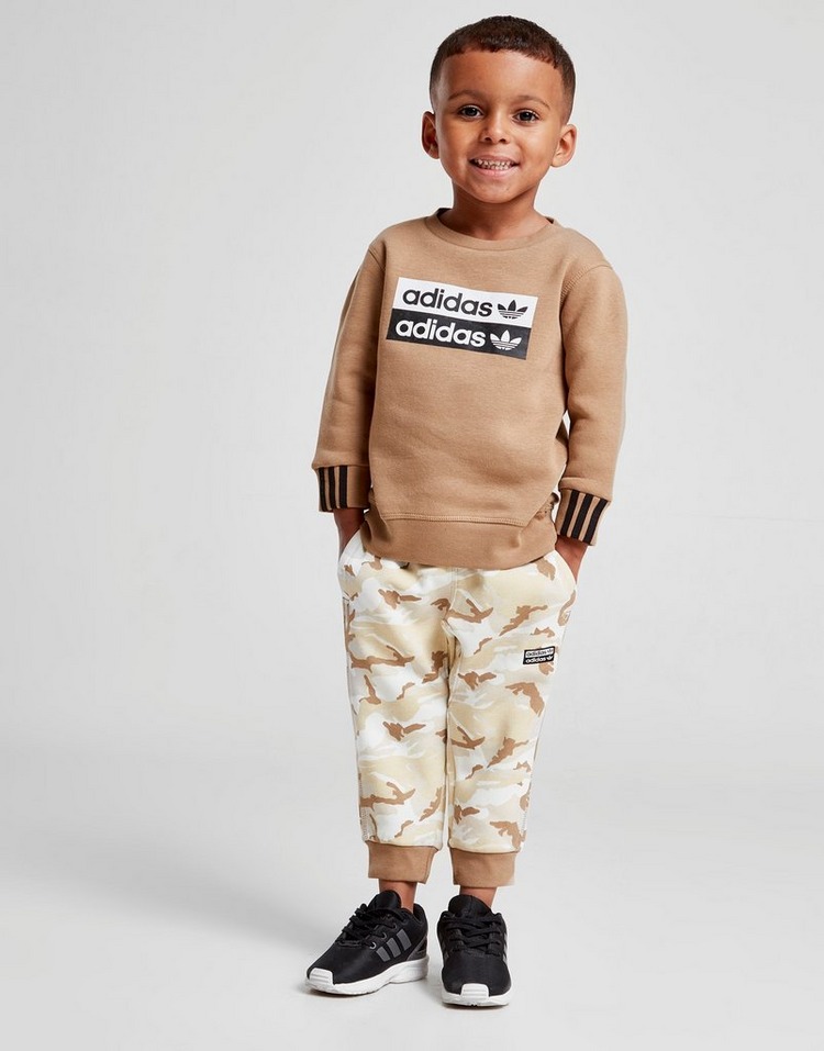 adidas Originals R.Y.Z. Camo Crew Suit Infant