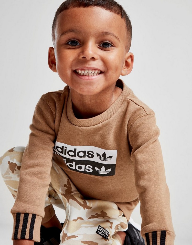 adidas Originals R.Y.Z. Camo Crew Suit Infant