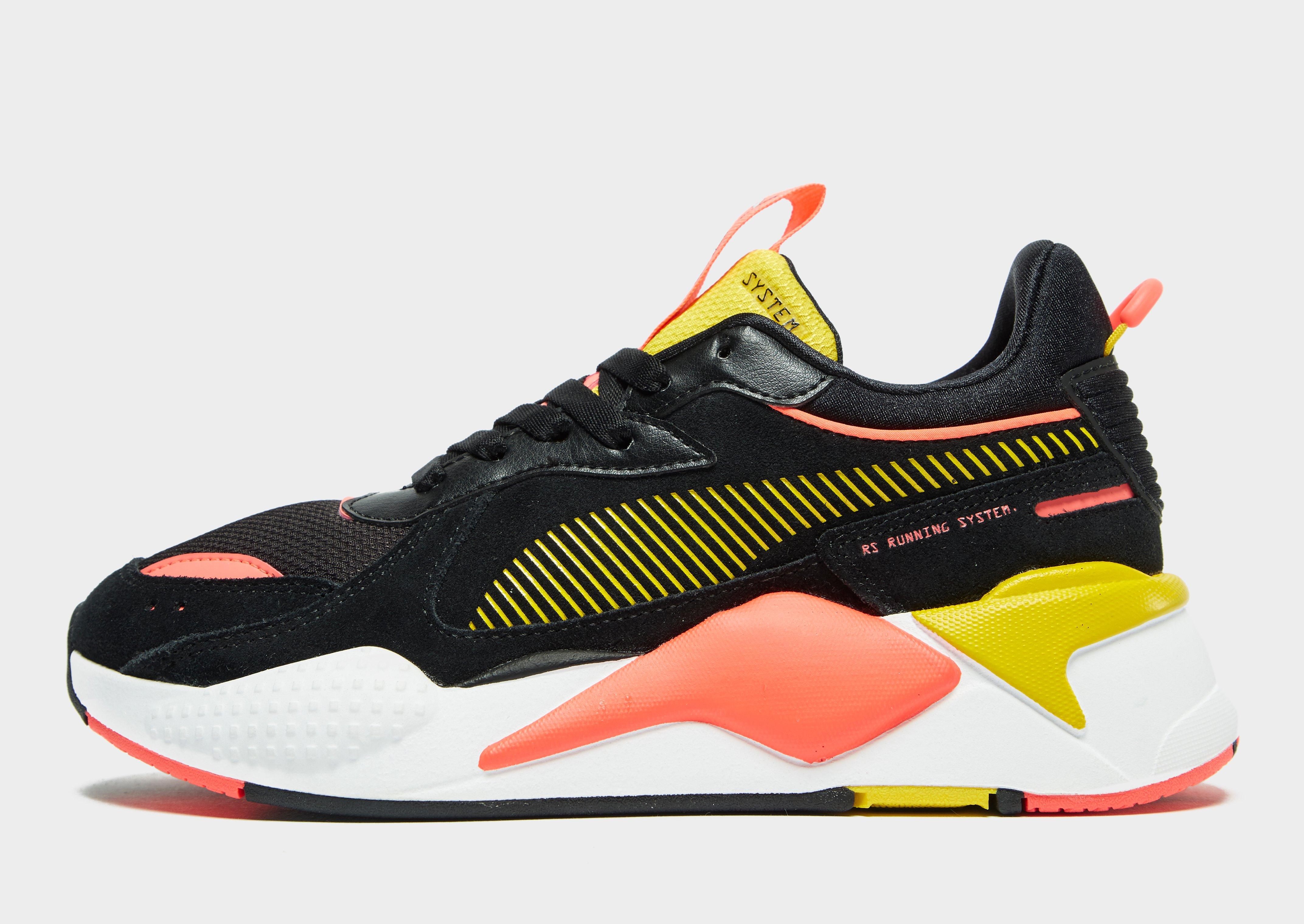 puma rs x women's black