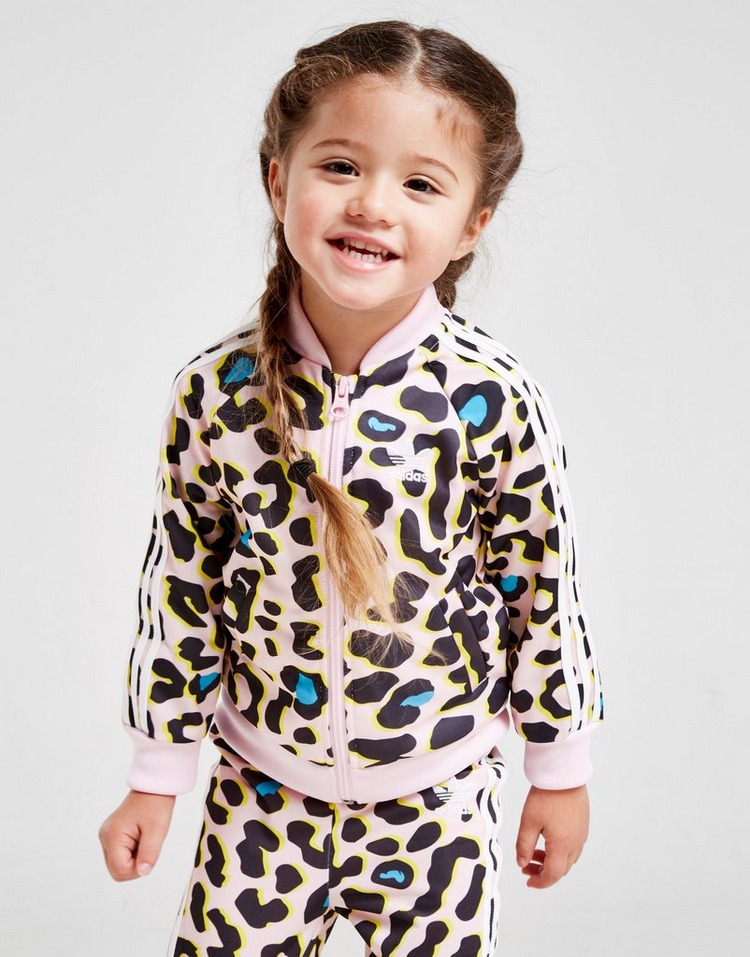 adidas Originals Girls' LZ All Over Print Tracksuit Infant