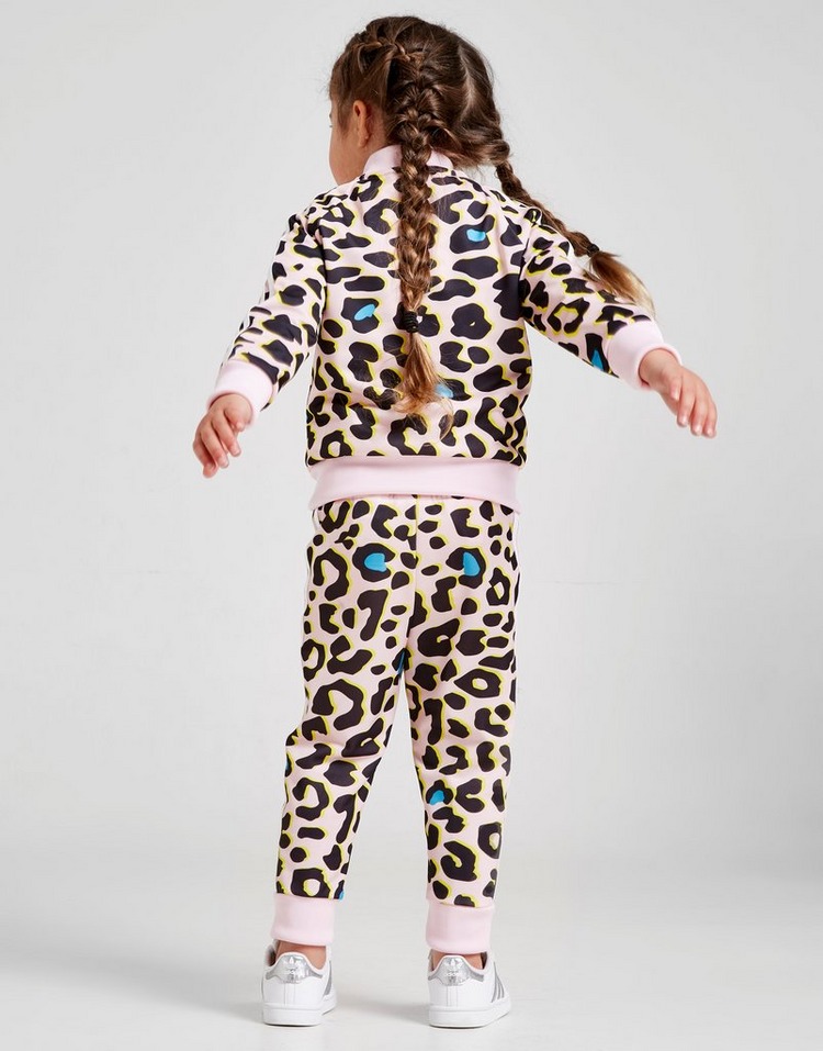 adidas Originals Girls' LZ All Over Print Tracksuit Infant