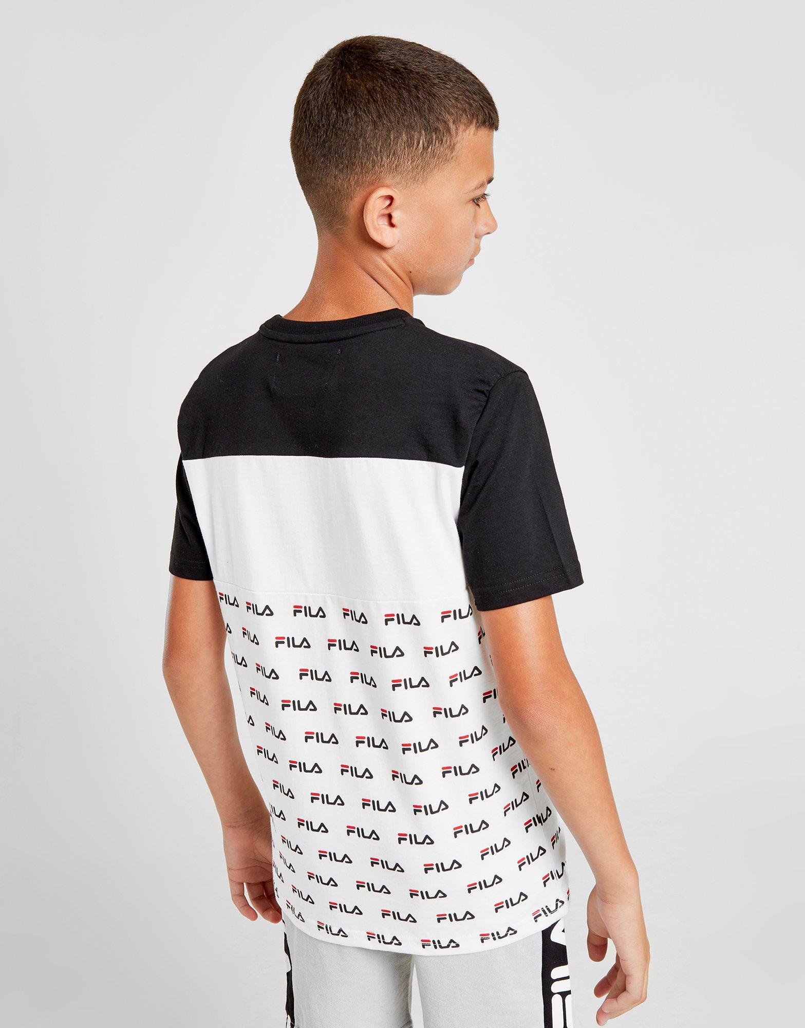 fila all over print t shirt