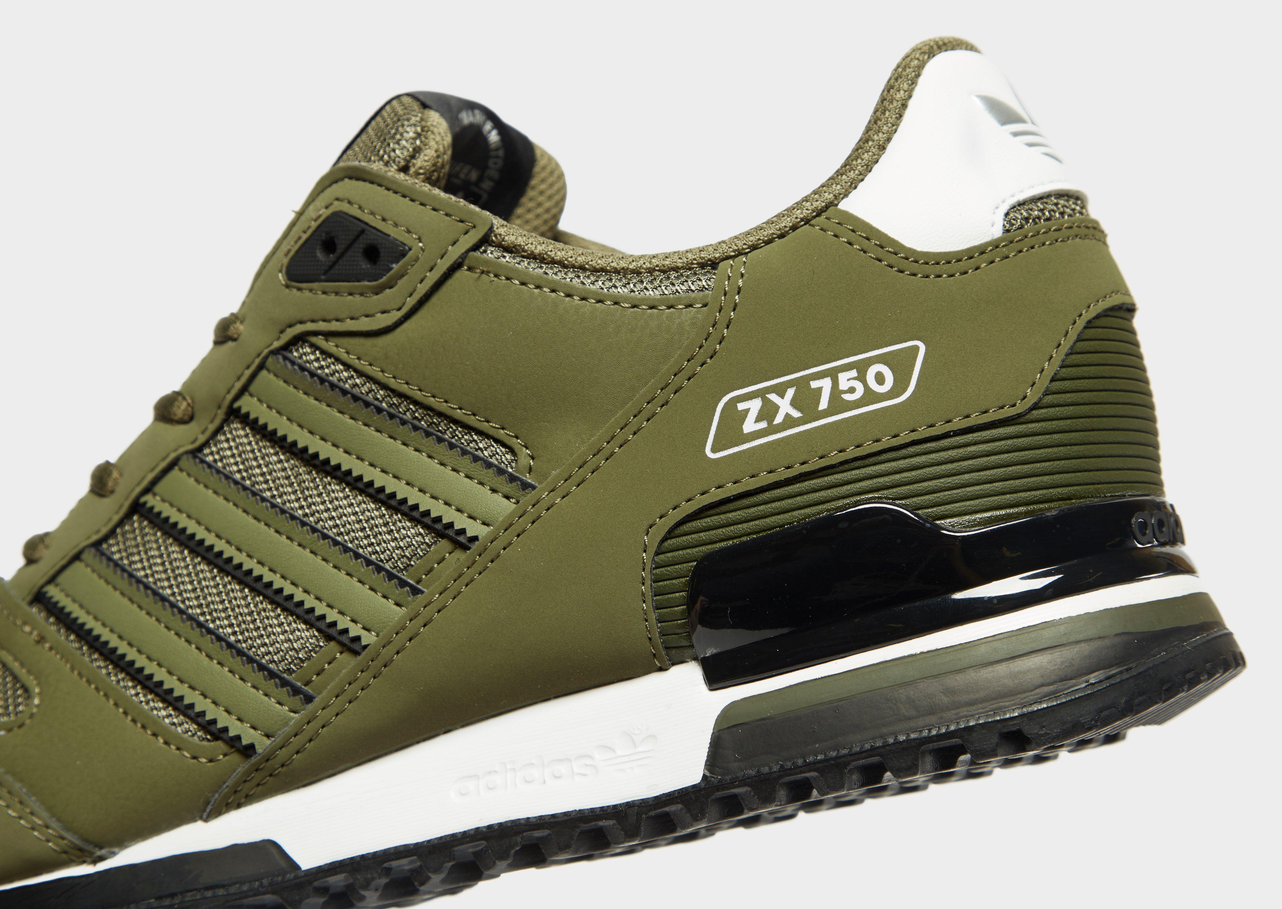 adidas zx 750 verde militar con dorado