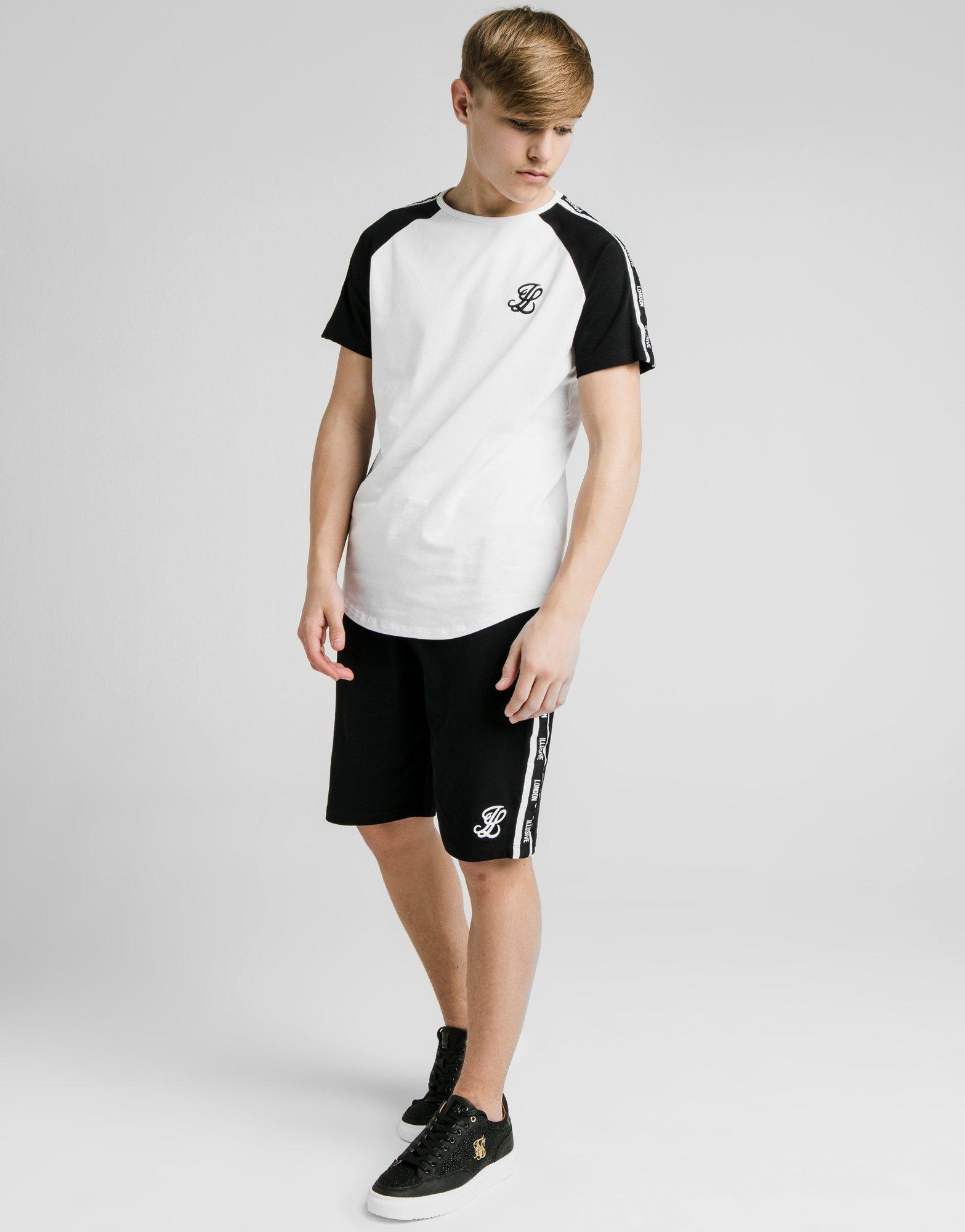 nike tape shorts junior